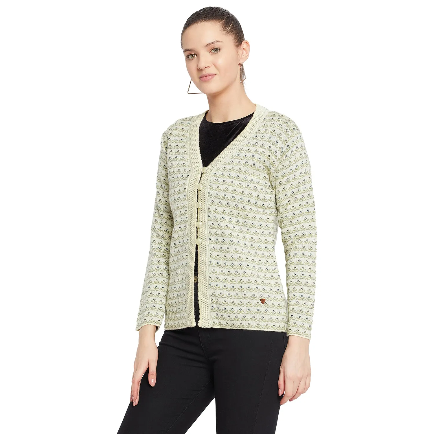 Duke Stardust Women Full Sleeve Cardigan (SDS9614)