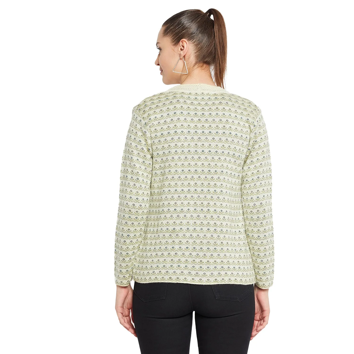 Duke Stardust Women Full Sleeve Cardigan (SDS9614)
