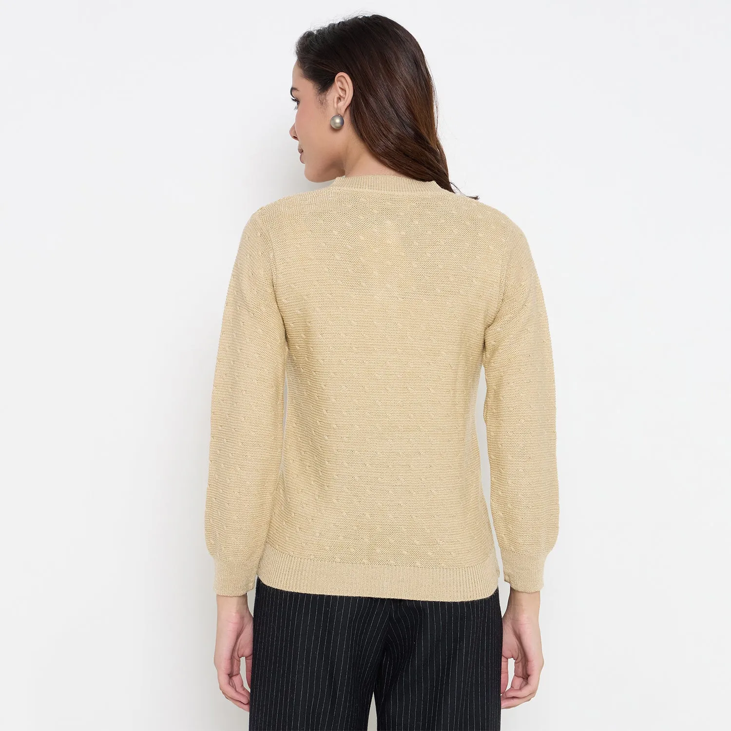 Duke Stardust Women Full Sleeve Front Open Sweater (SDS1324)