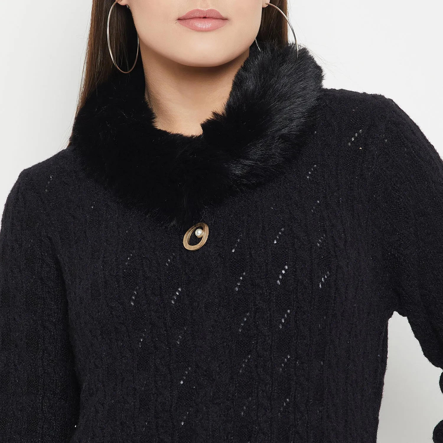 Duke Stardust Women Full Sleeve Long Cardigan (SDS1201B)