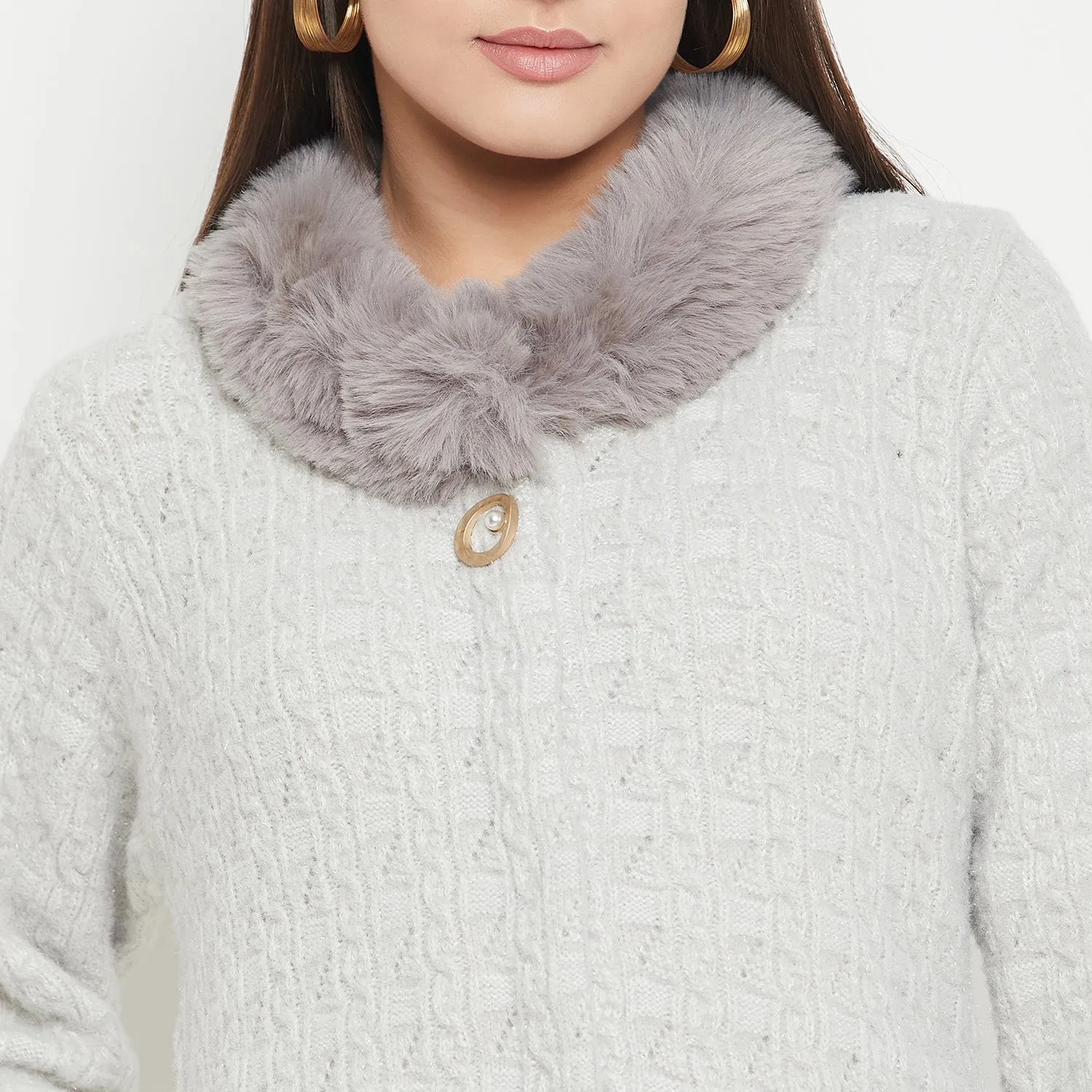 Duke Stardust Women Full Sleeve Long Cardigan (SDS1201B)