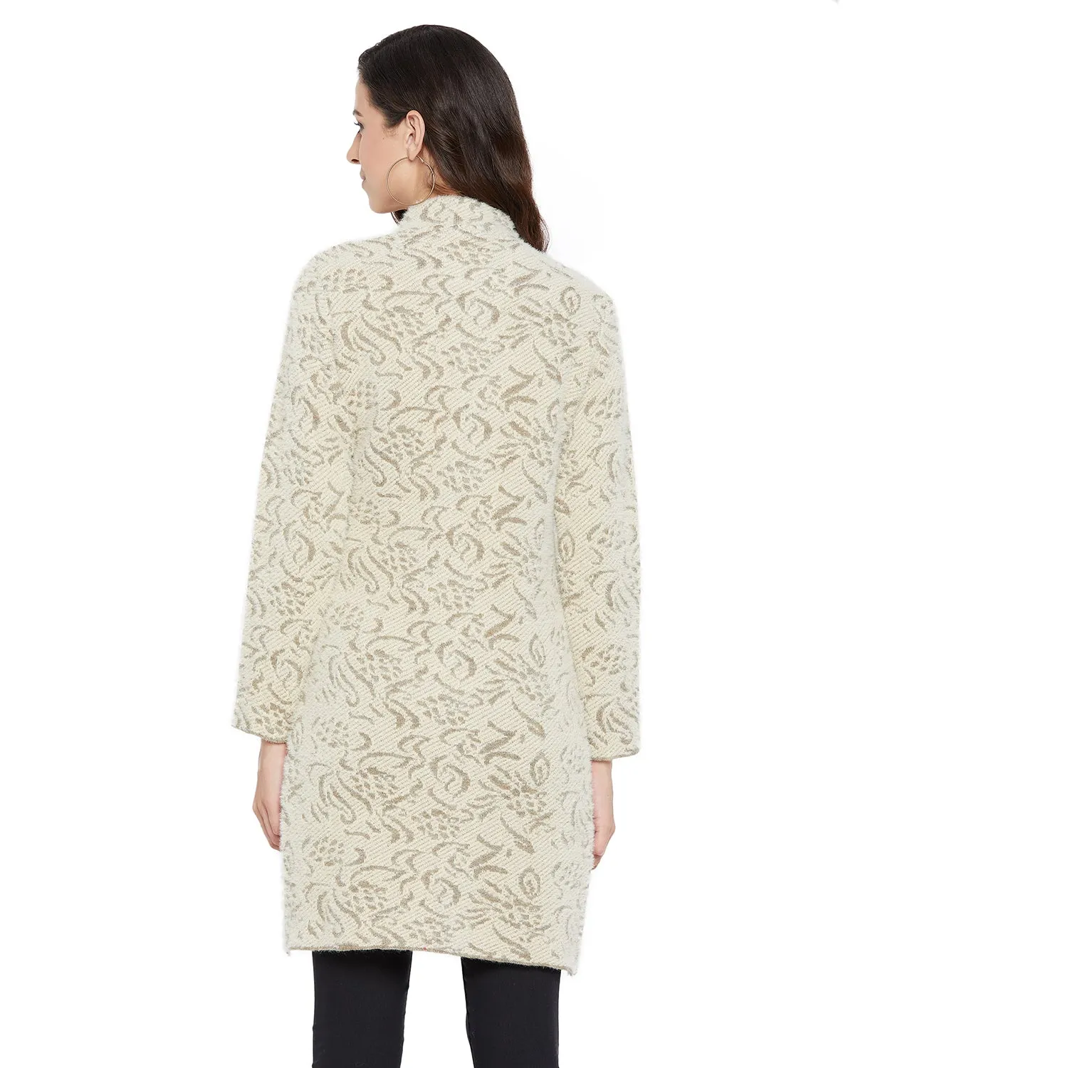 Duke Stardust Women Full Sleeve Long Cardigan (SDS957)