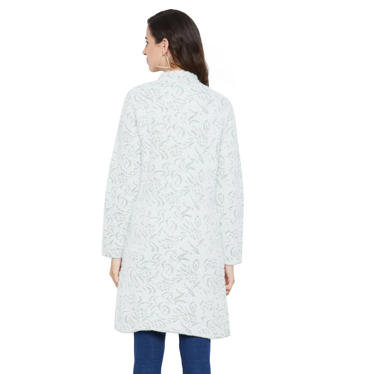 Duke Stardust Women Full Sleeve Long Cardigan (SDS957)