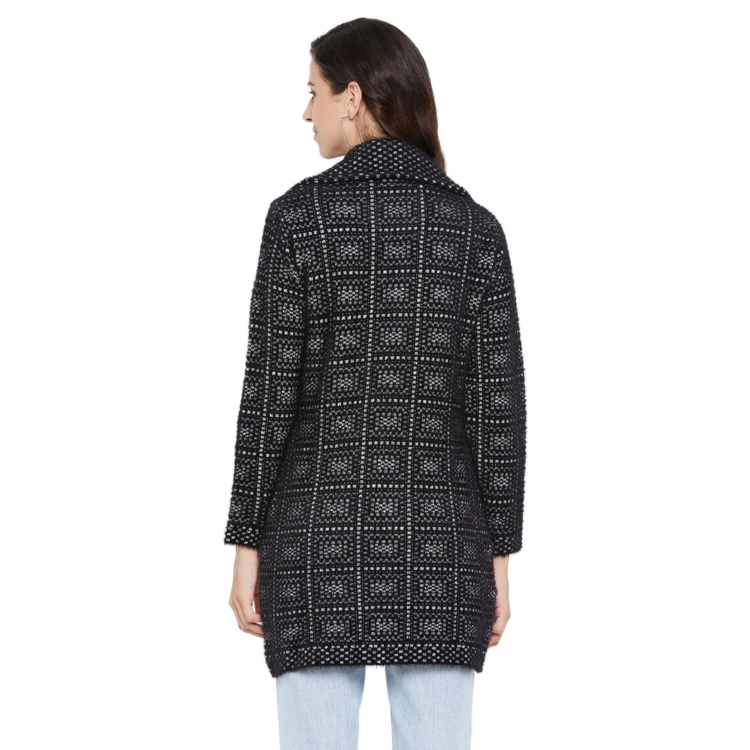 Duke Stardust Women Full Sleeve Long Cardigan (SDS973)