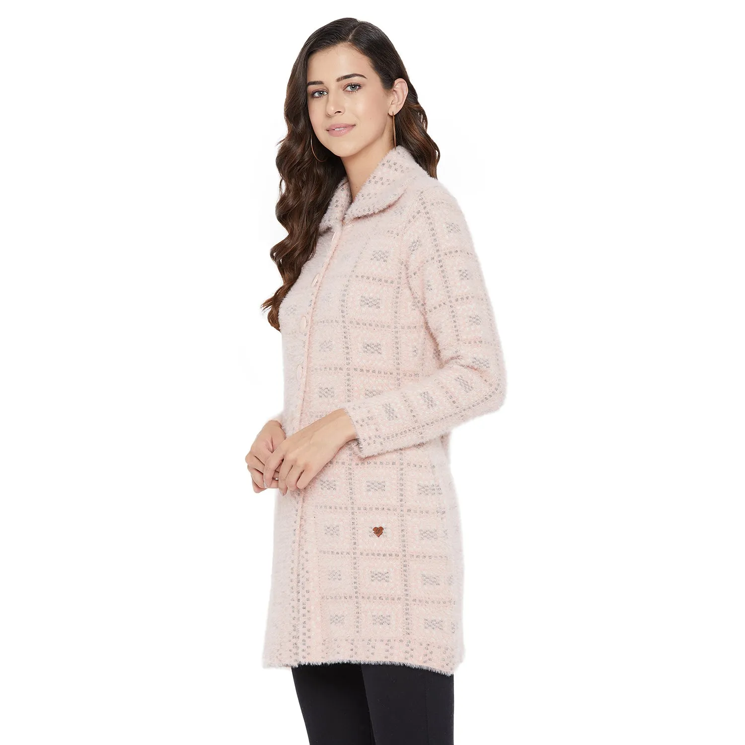 Duke Stardust Women Full Sleeve Long Cardigan (SDS973)