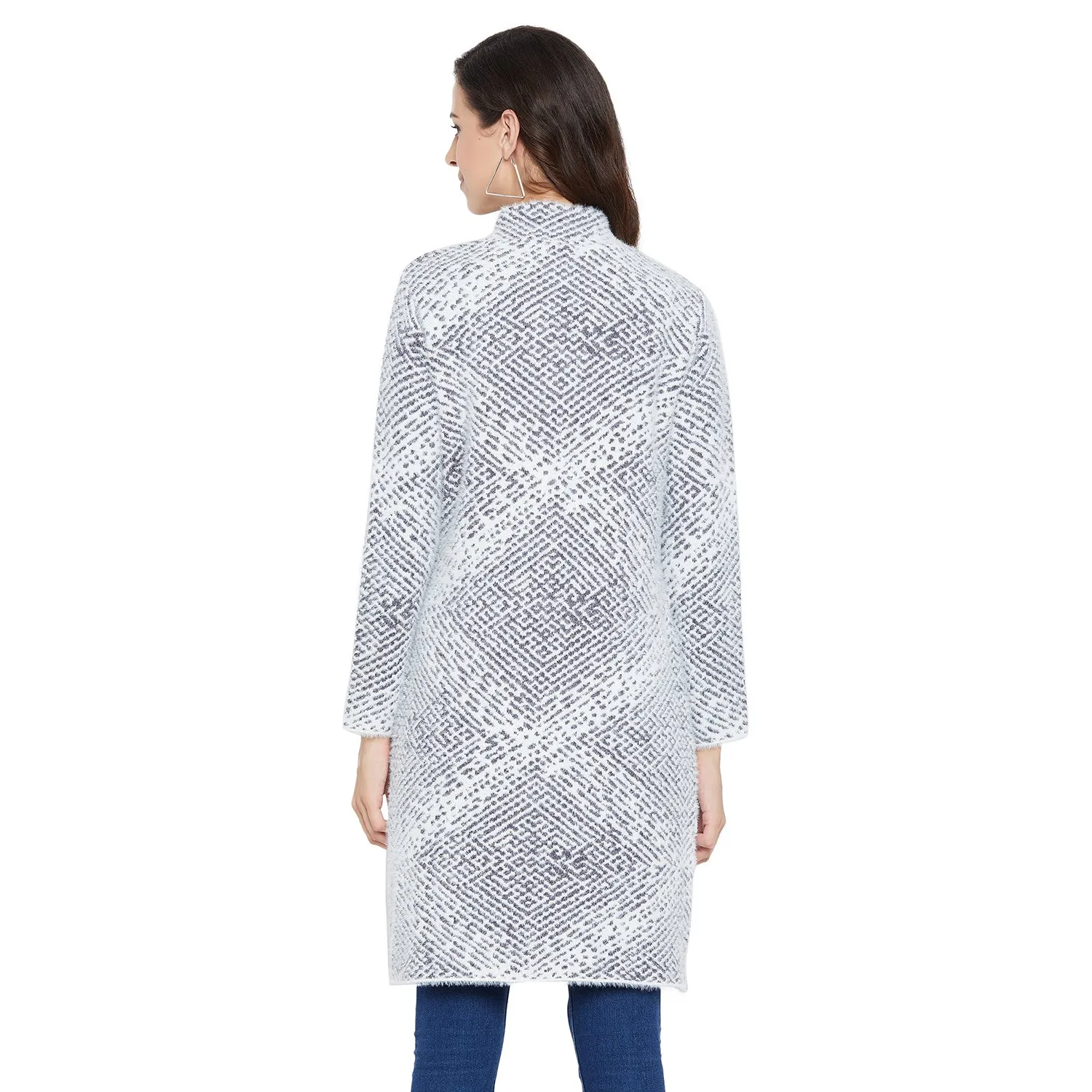 Duke Stardust Women Full Sleeve Long Cardigan (SDS974)