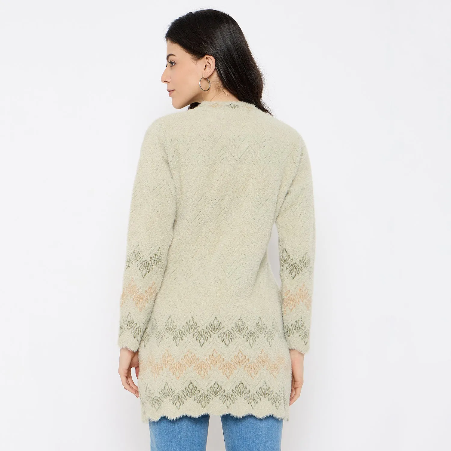 Duke Stardust Women Full Sleeve Long Sweater (SDS1225)