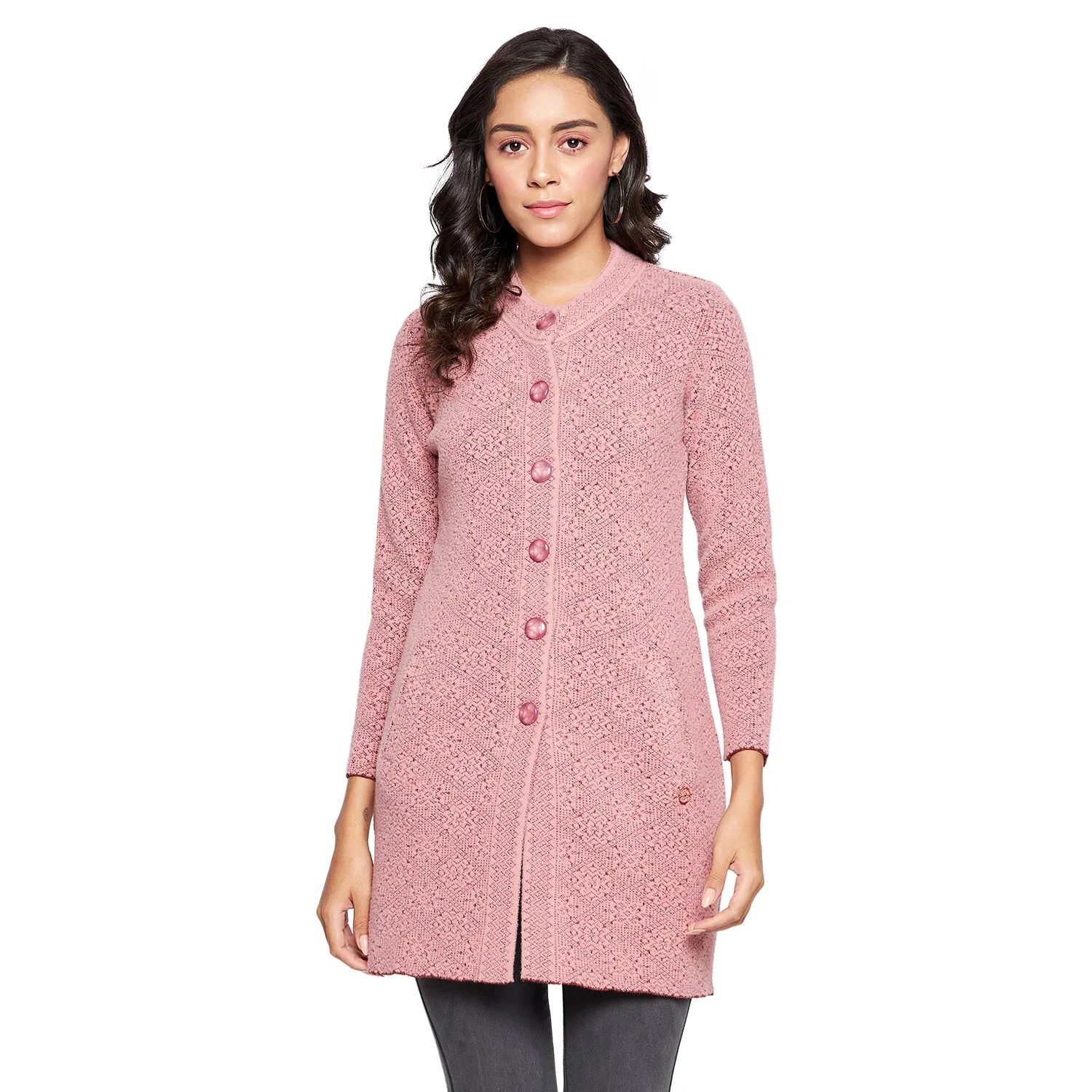 Duke Stardust Women Full sleeve Round Neck Cardigan (SDS1092)