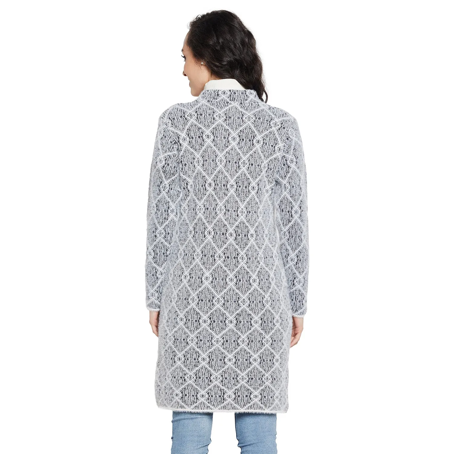 Duke Stardust Women Full sleeve Round Neck Cardigan (SDS1098)