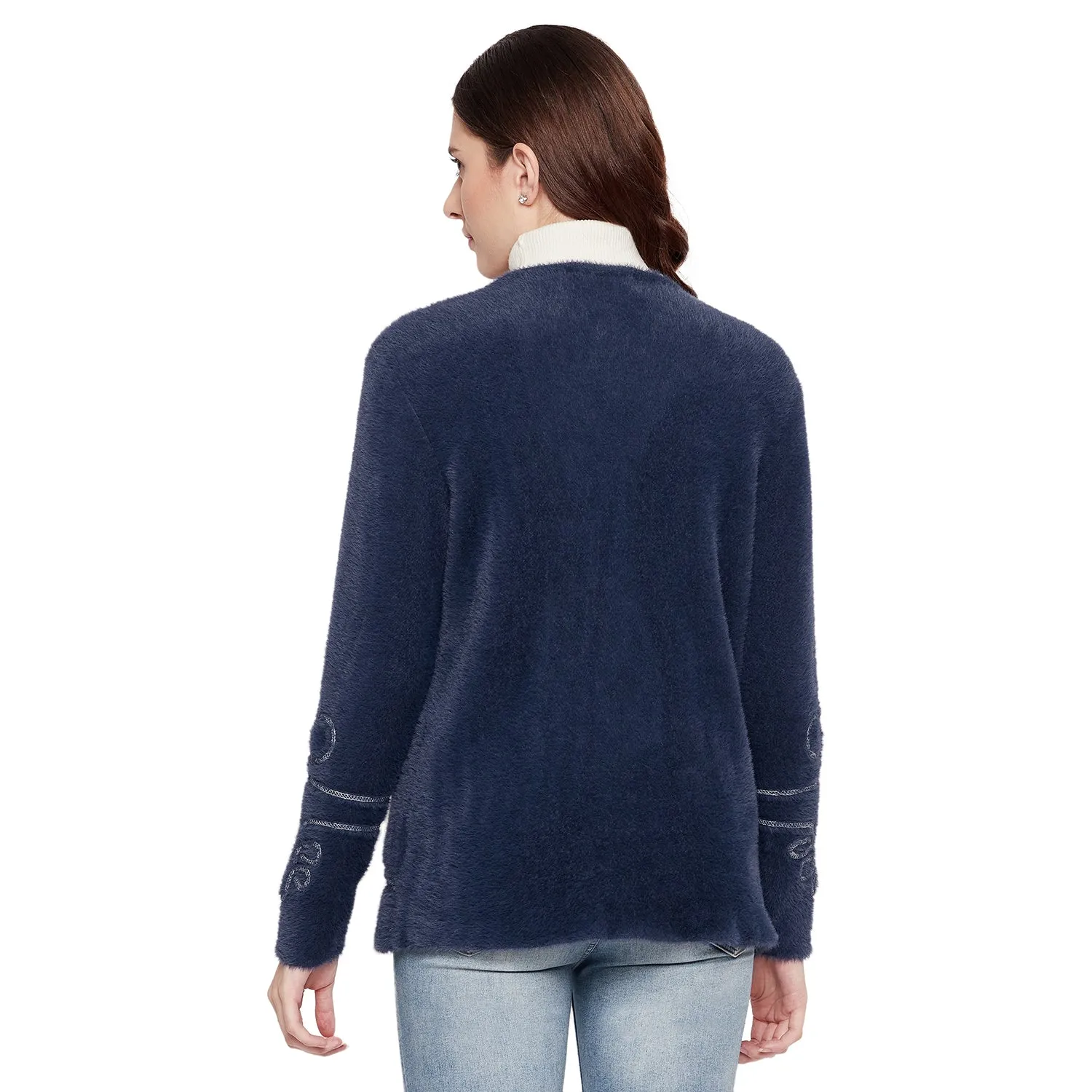 Duke Stardust Women Full Sleeve Shrug (SDS927)