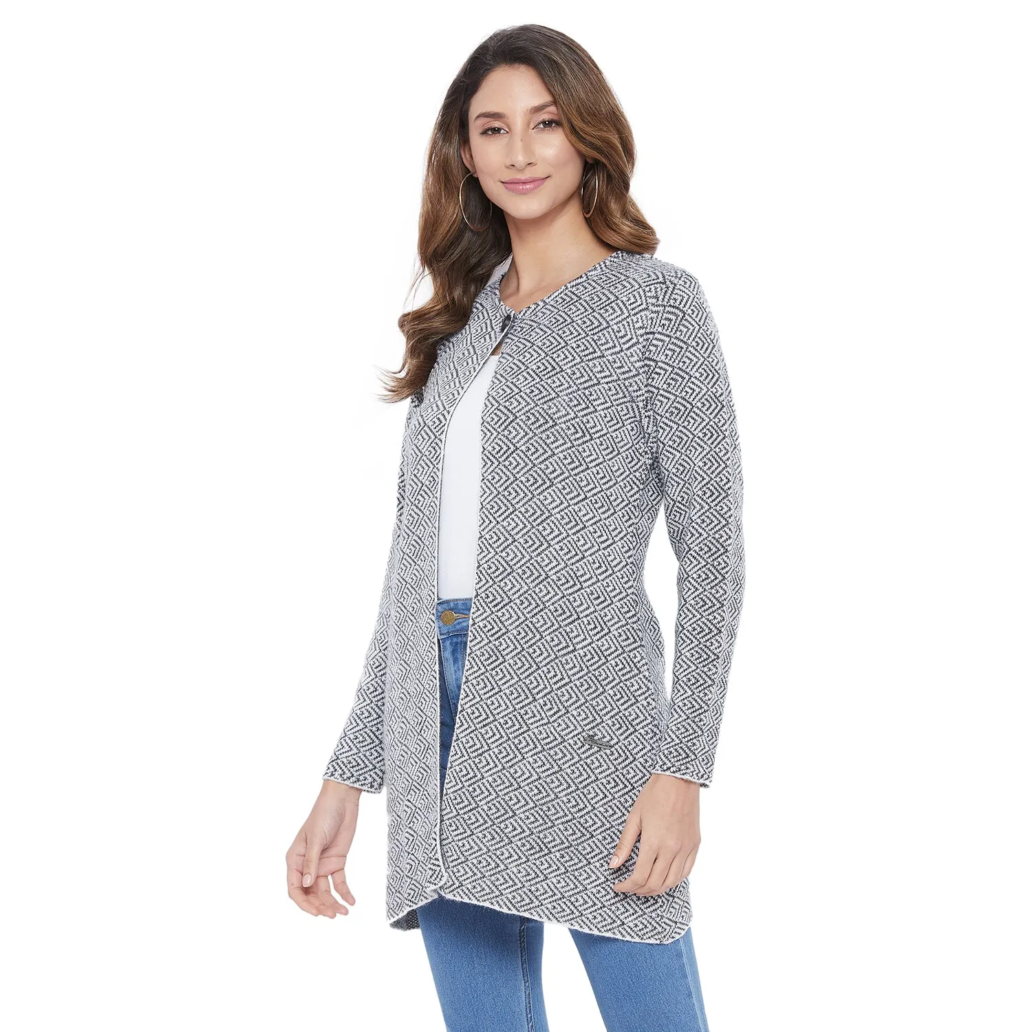 Duke Stardust Women Full Sleeve Shrug (SDS948)
