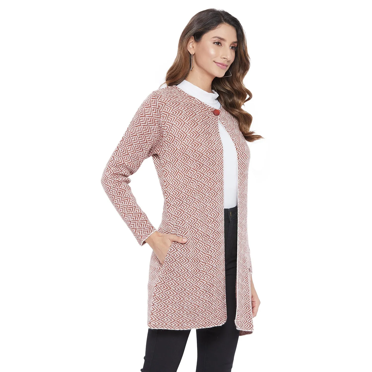 Duke Stardust Women Full Sleeve Shrug (SDS948)