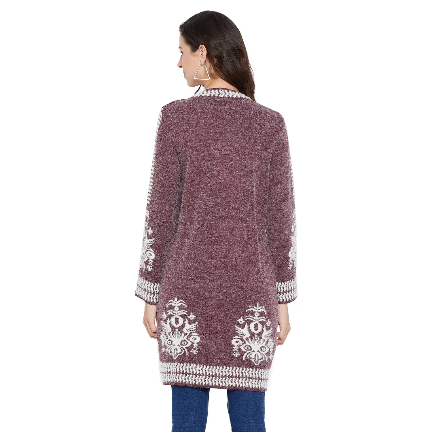 Duke Stardust Women Full Sleeve Shrug (SDS960)