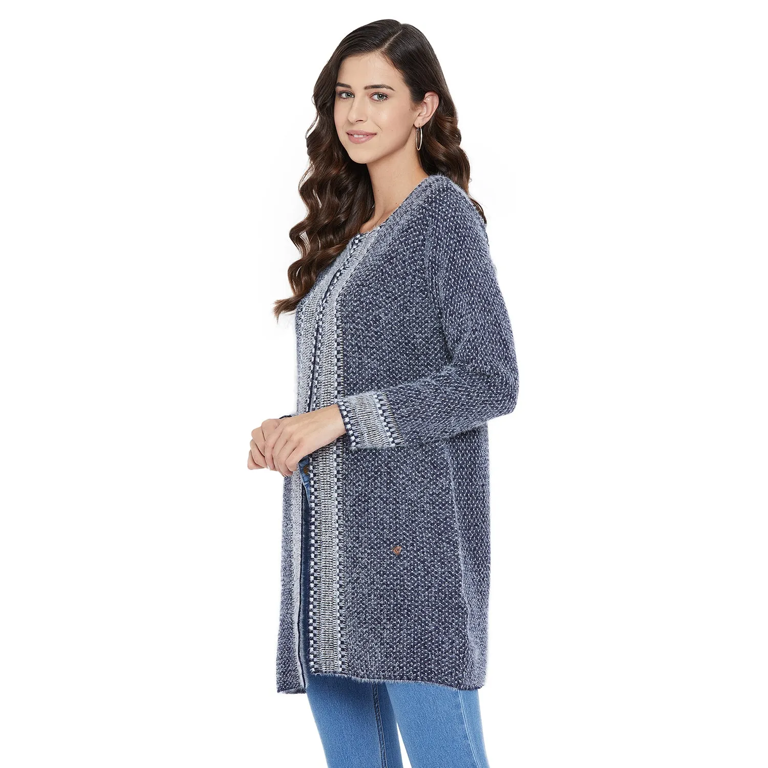 Duke Stardust Women Full Sleeve Shrug (SDS975)