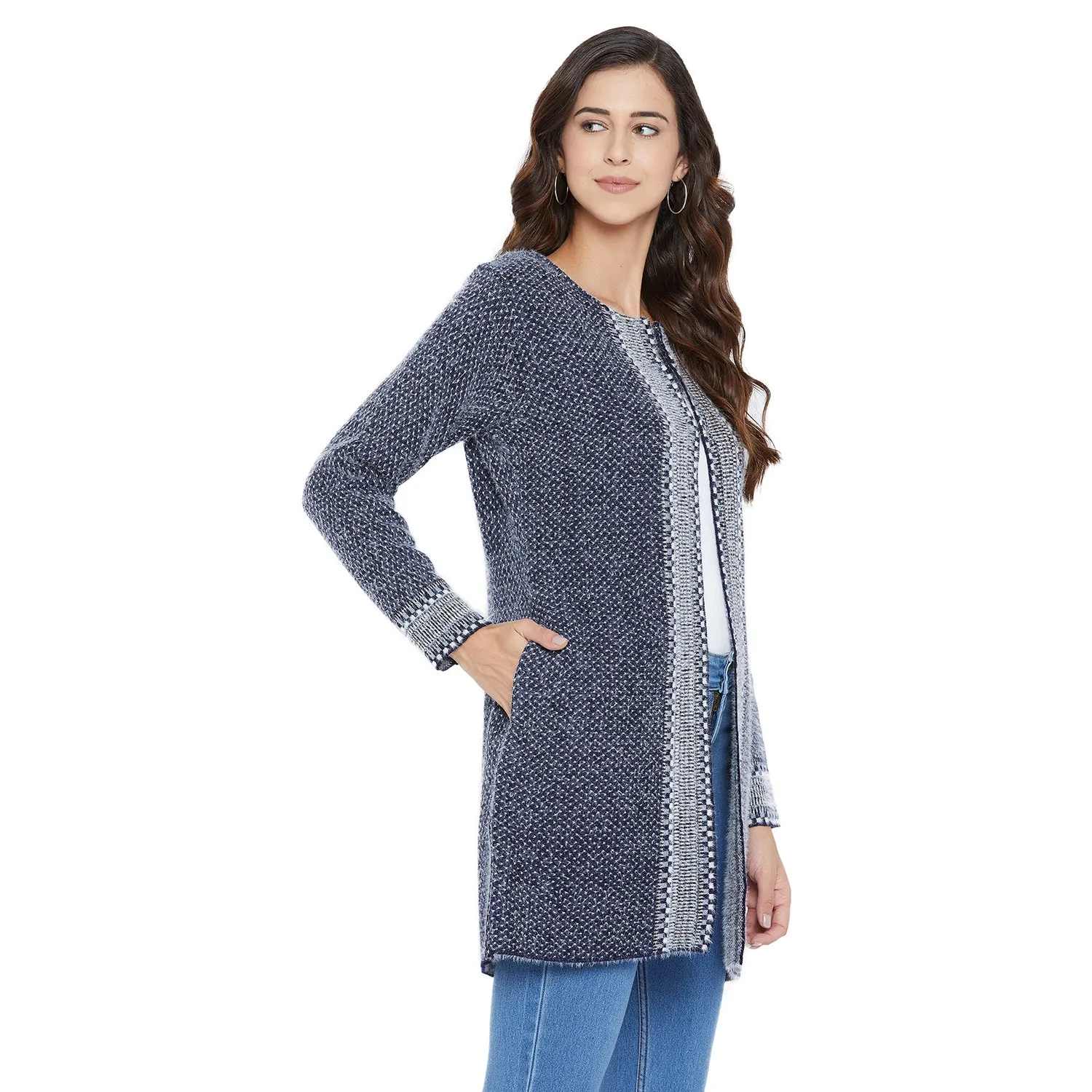 Duke Stardust Women Full Sleeve Shrug (SDS975)