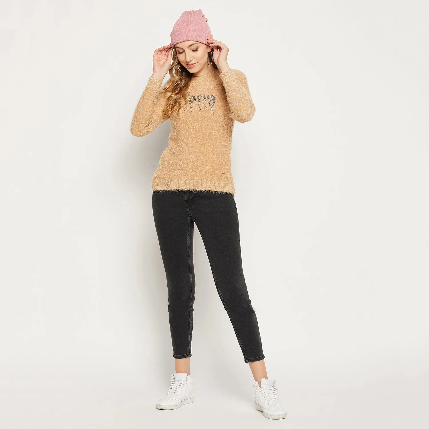 Duke Stardust Women Full Sleeve Sweater (SDS1012)