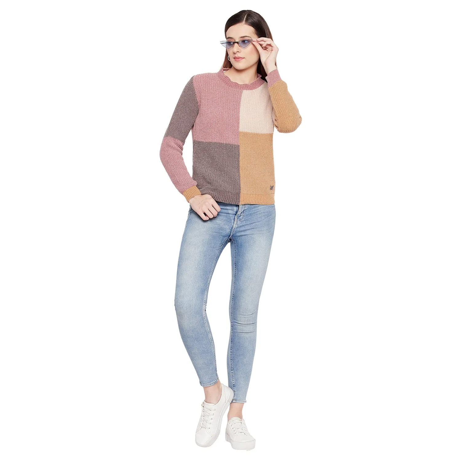 Duke Stardust Women Full Sleeve Sweater (SDS1017)