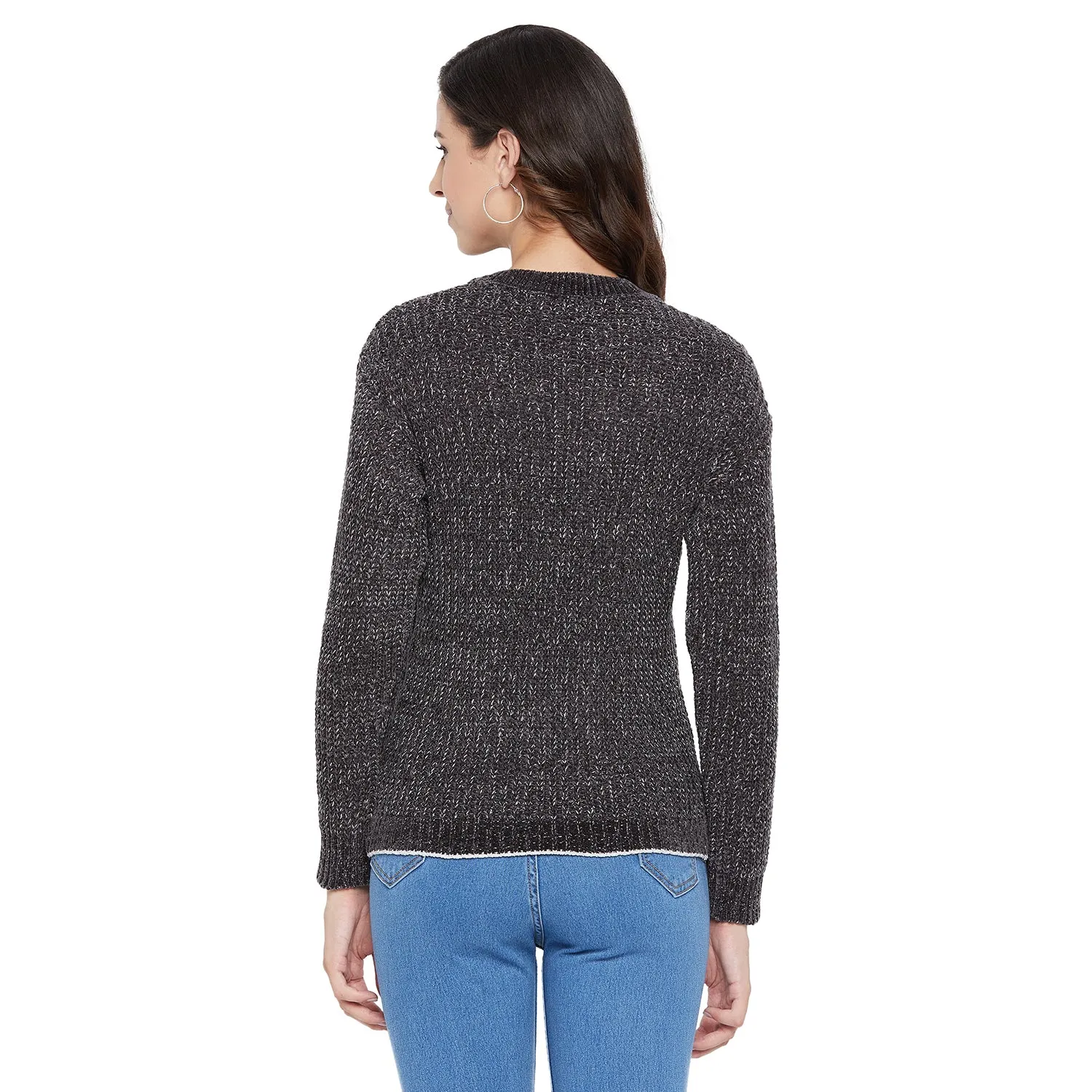 Duke Stardust Women Full Sleeve Sweater (SDS913)