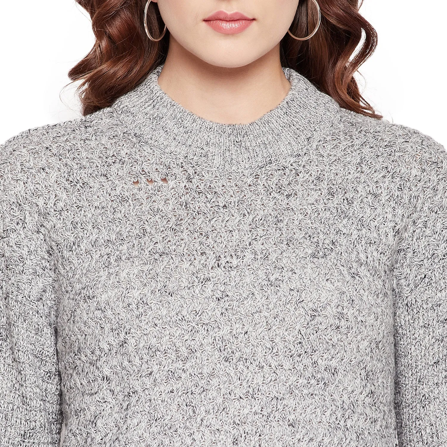 Duke Stardust Women Full Sleeve Sweater (SDS917)