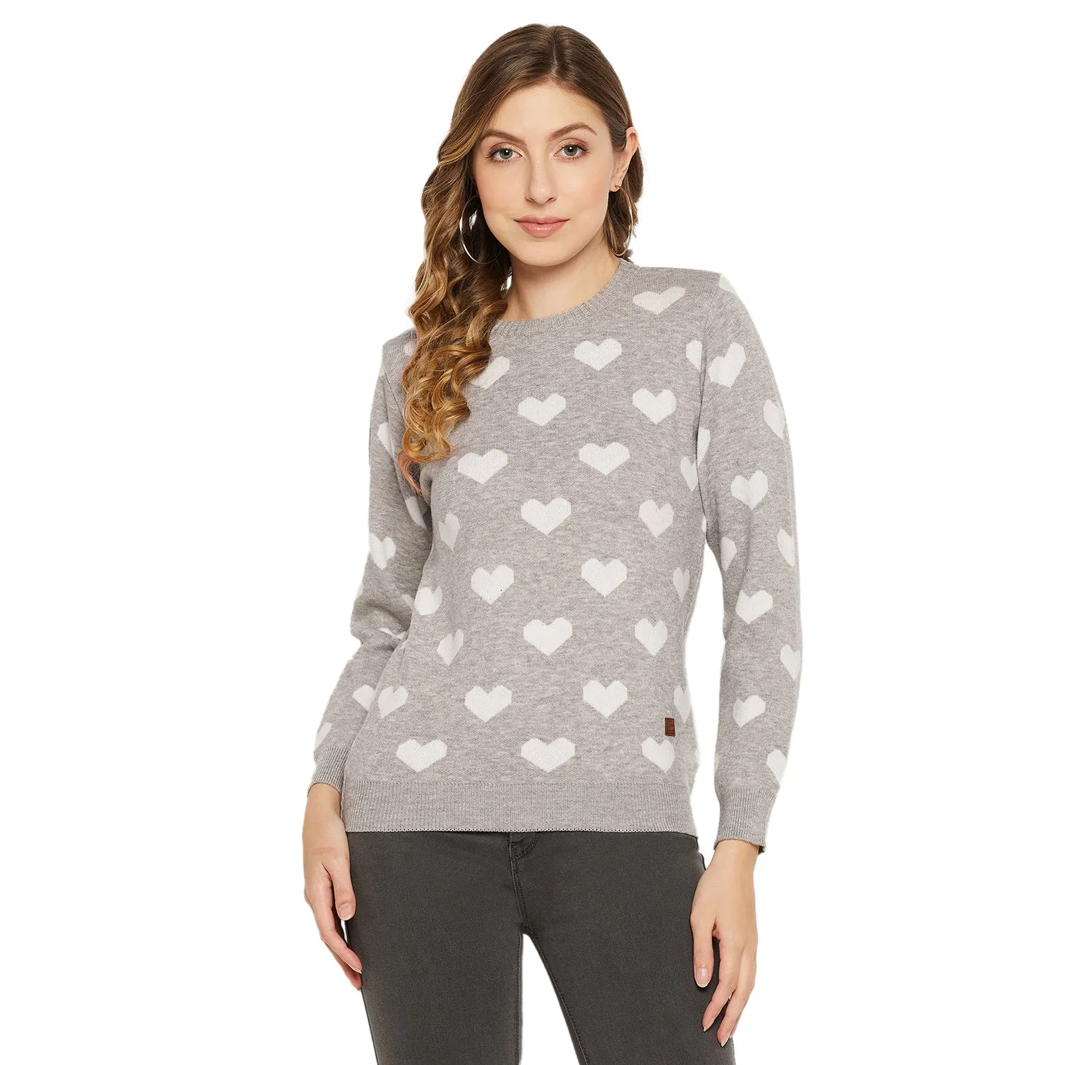 Duke Stardust Women Full Sleeve Sweater (SDS921)