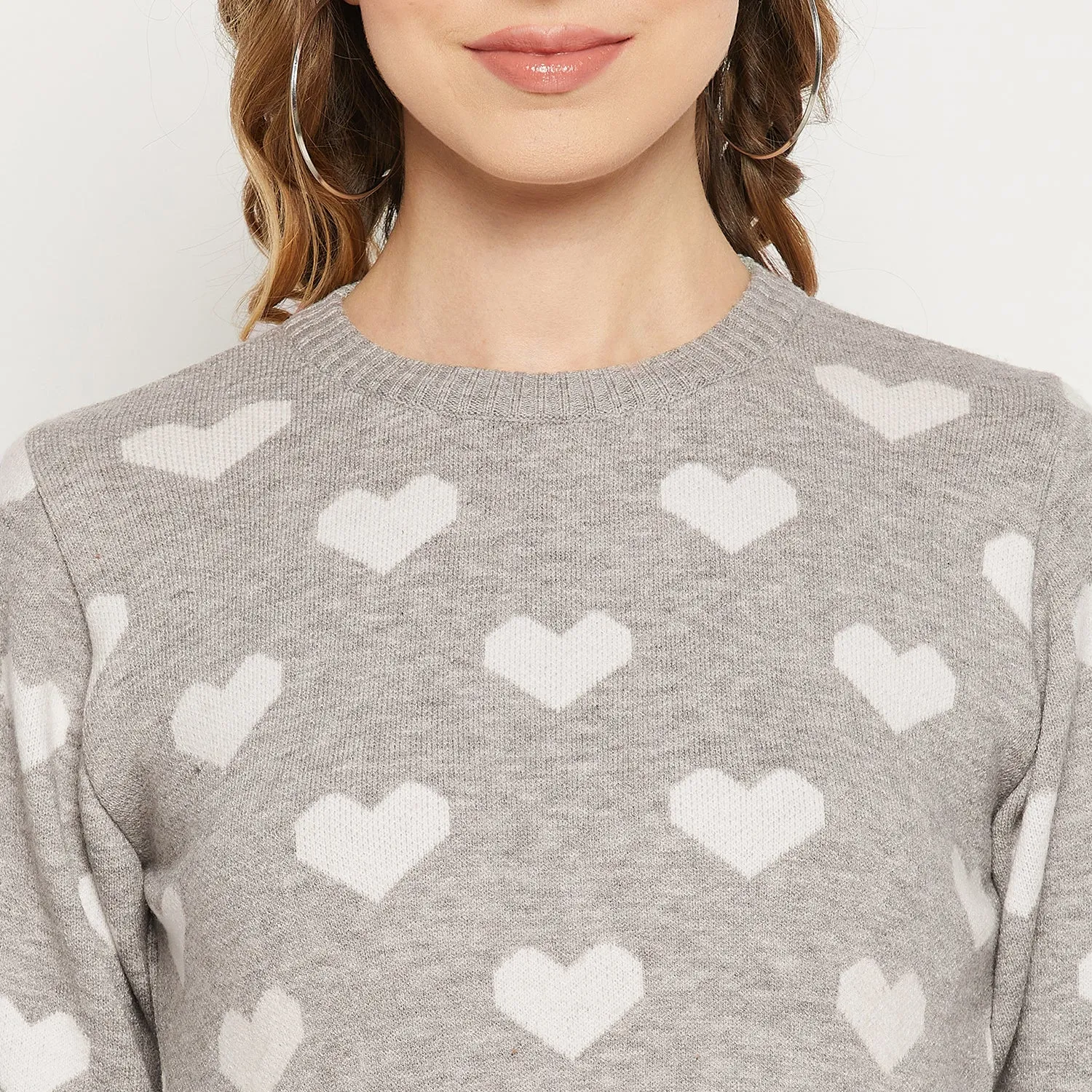 Duke Stardust Women Full Sleeve Sweater (SDS921)