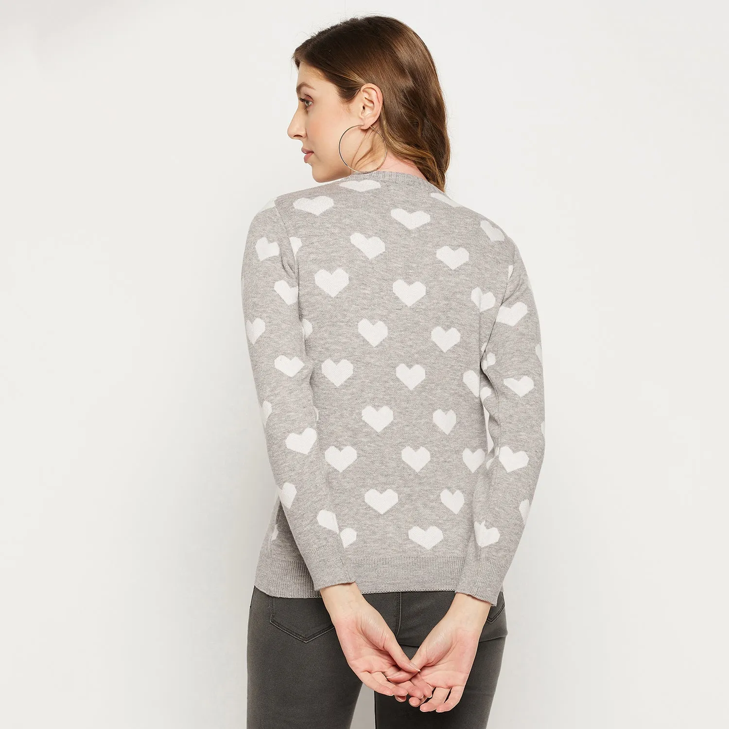 Duke Stardust Women Full Sleeve Sweater (SDS921)