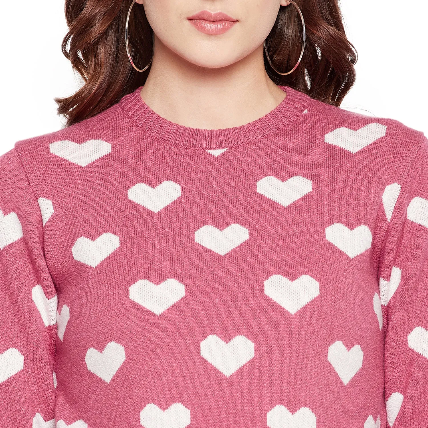 Duke Stardust Women Full Sleeve Sweater (SDS921)