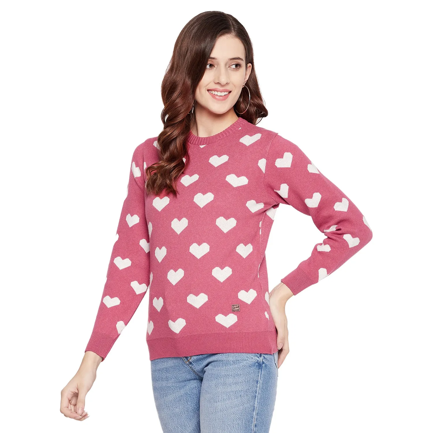 Duke Stardust Women Full Sleeve Sweater (SDS921)