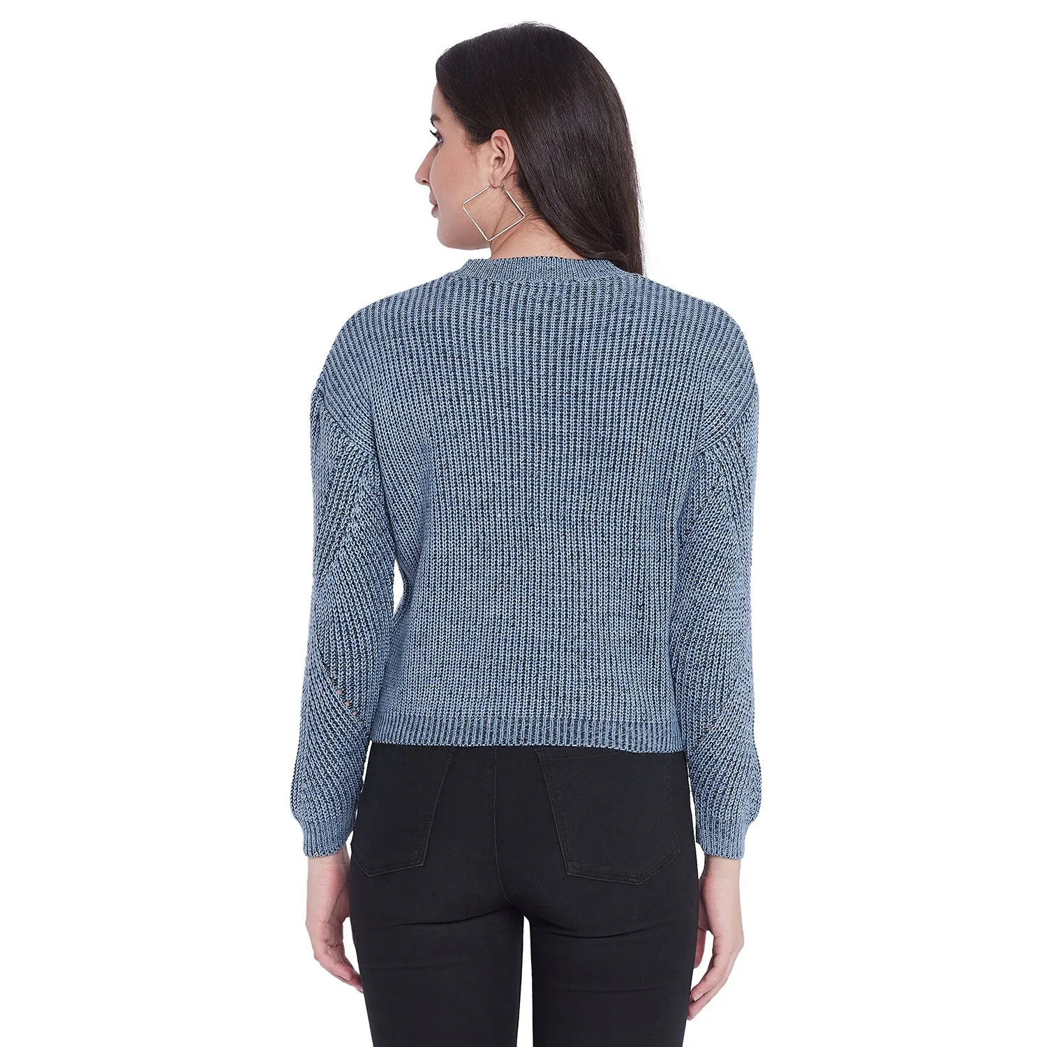 Duke Stardust Women Full Sleeve Sweater (SDS925)