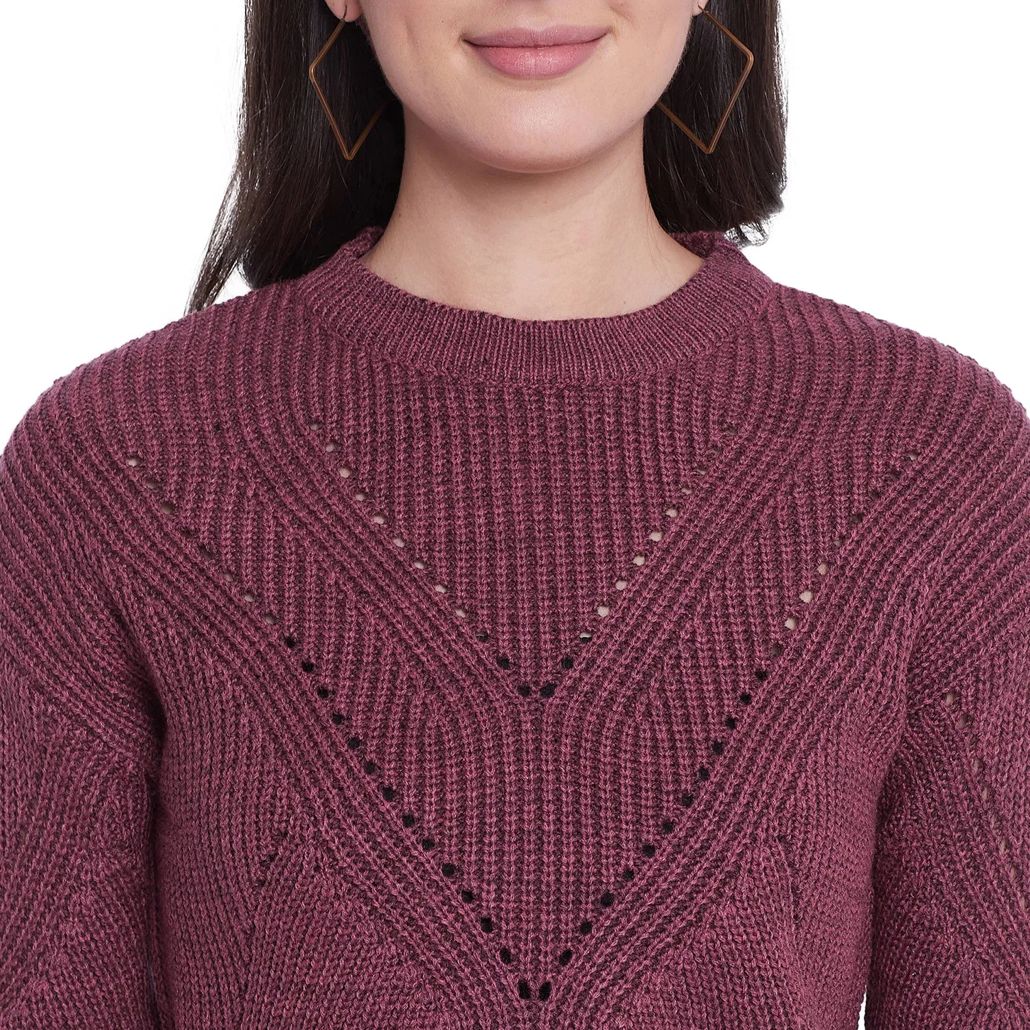 Duke Stardust Women Full Sleeve Sweater (SDS925)