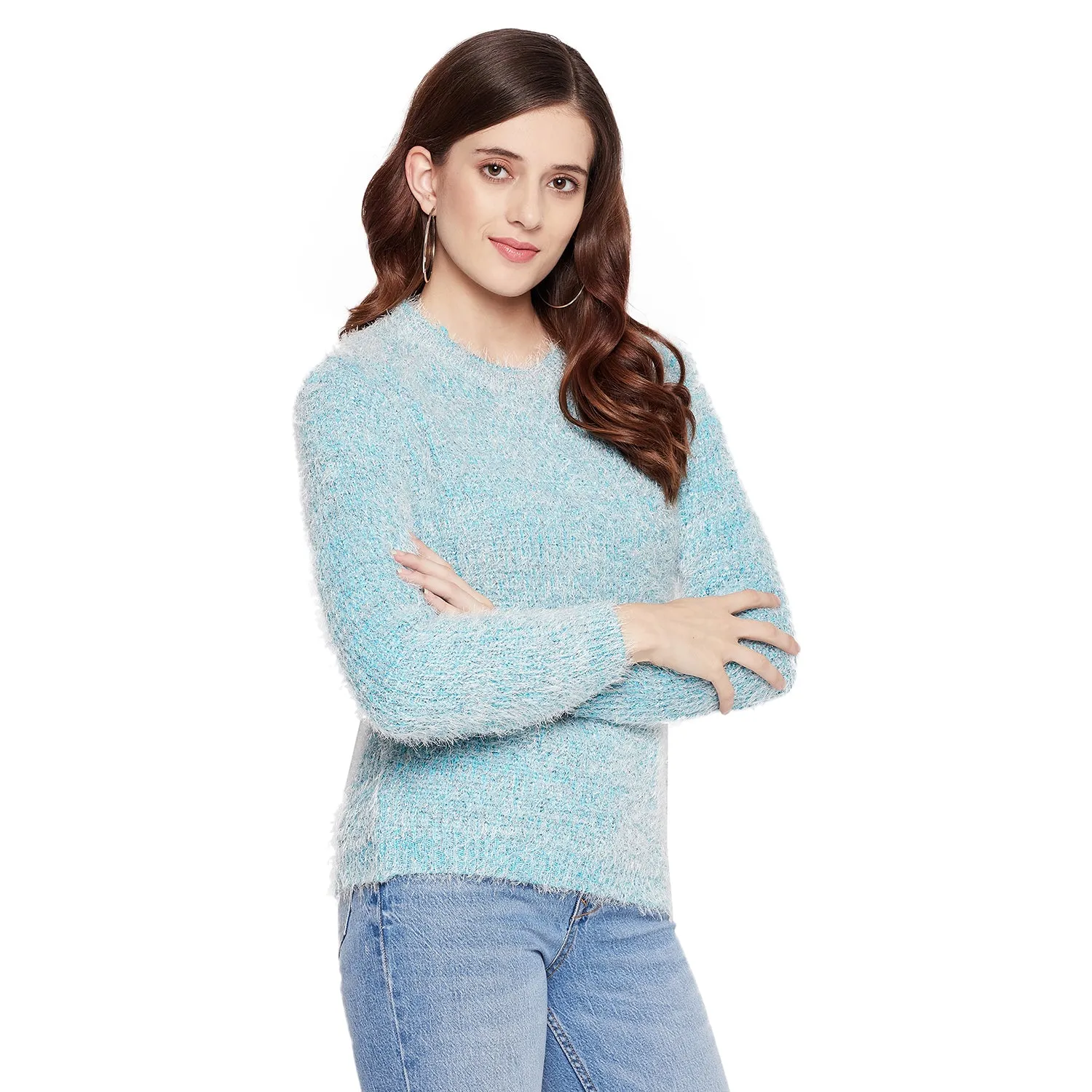 Duke Stardust Women Full Sleeve Sweater (SDS926)