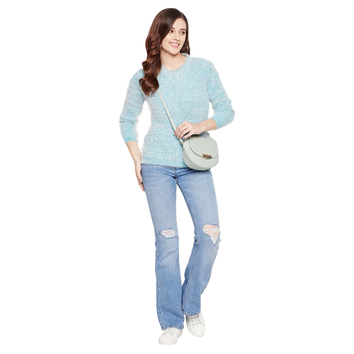 Duke Stardust Women Full Sleeve Sweater (SDS926)