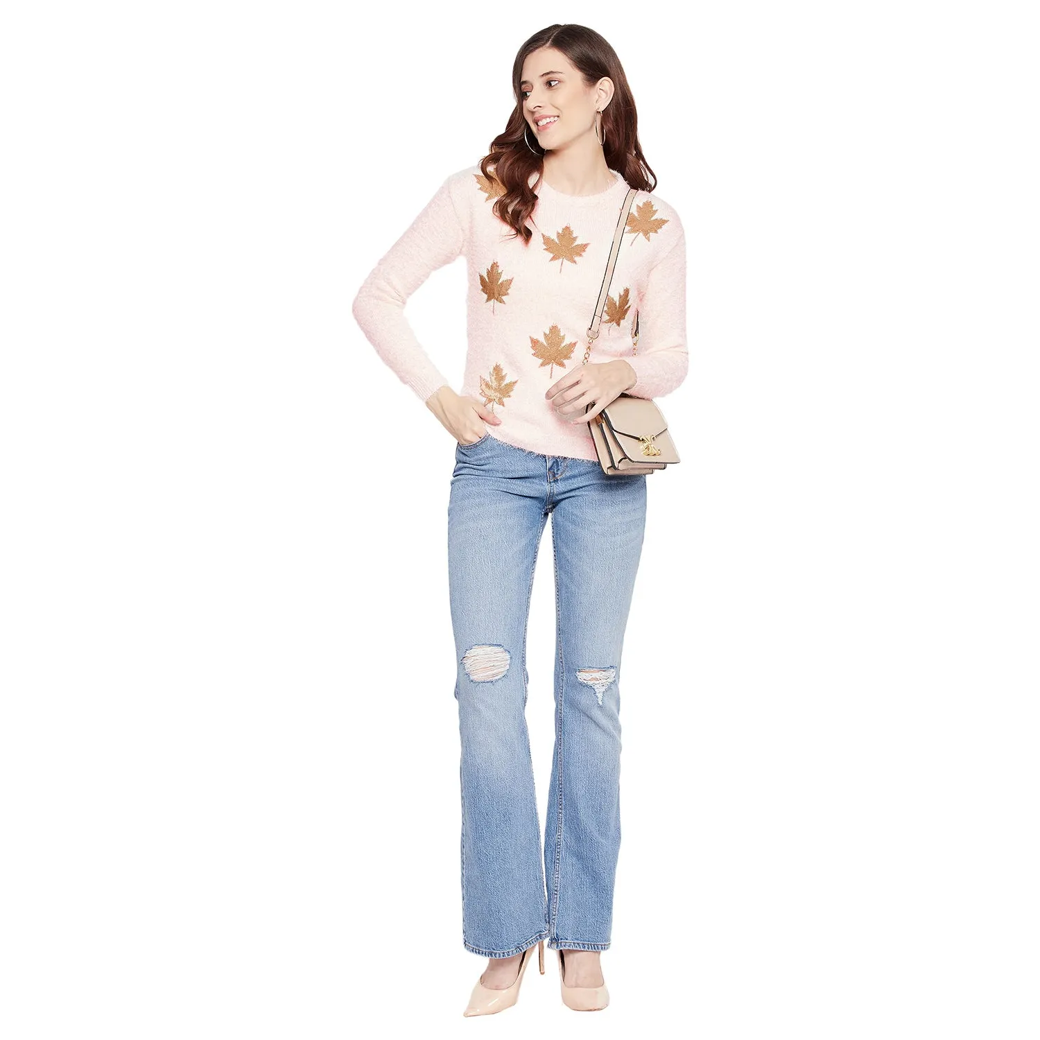 Duke Stardust Women Full Sleeve Sweater (SDS928)