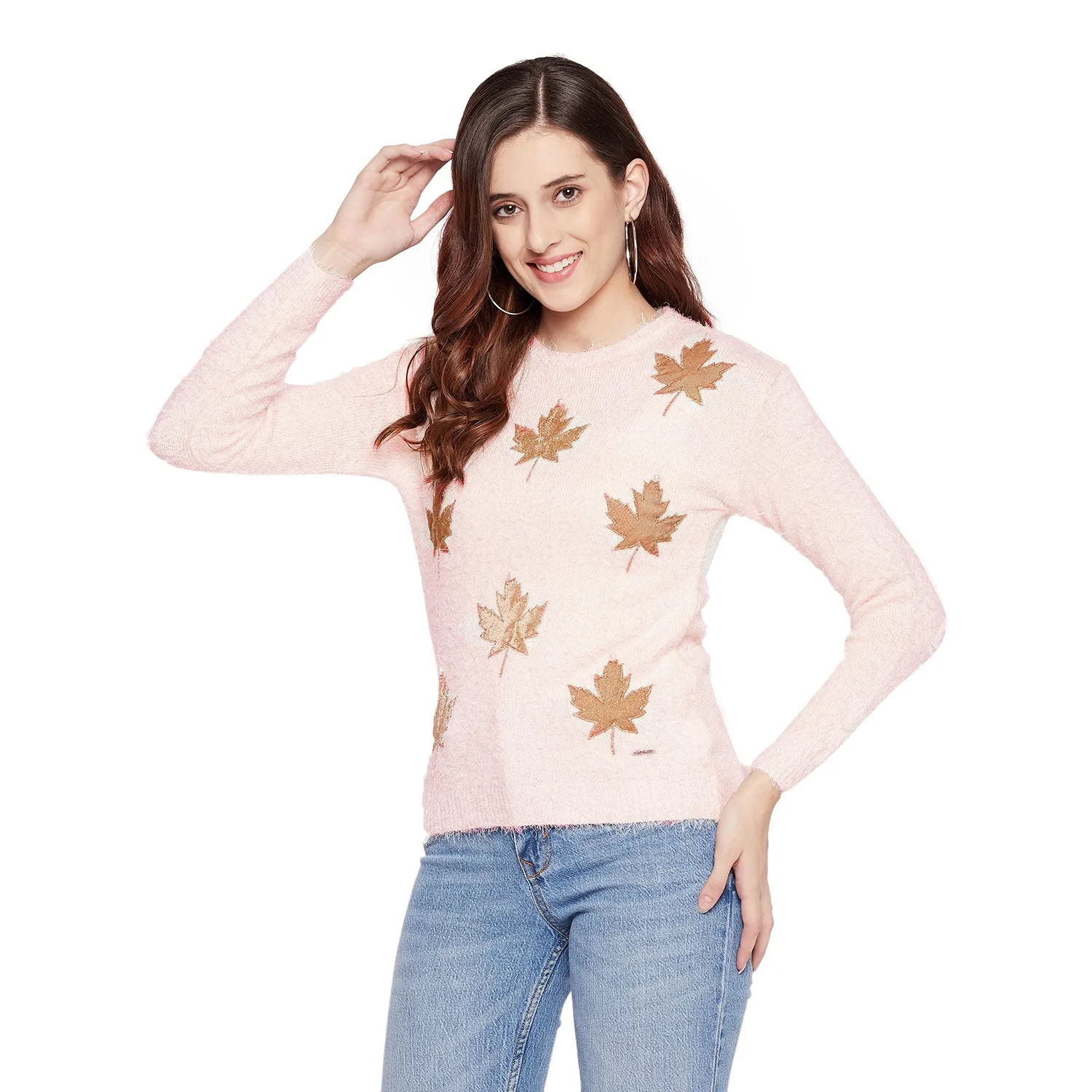 Duke Stardust Women Full Sleeve Sweater (SDS928)