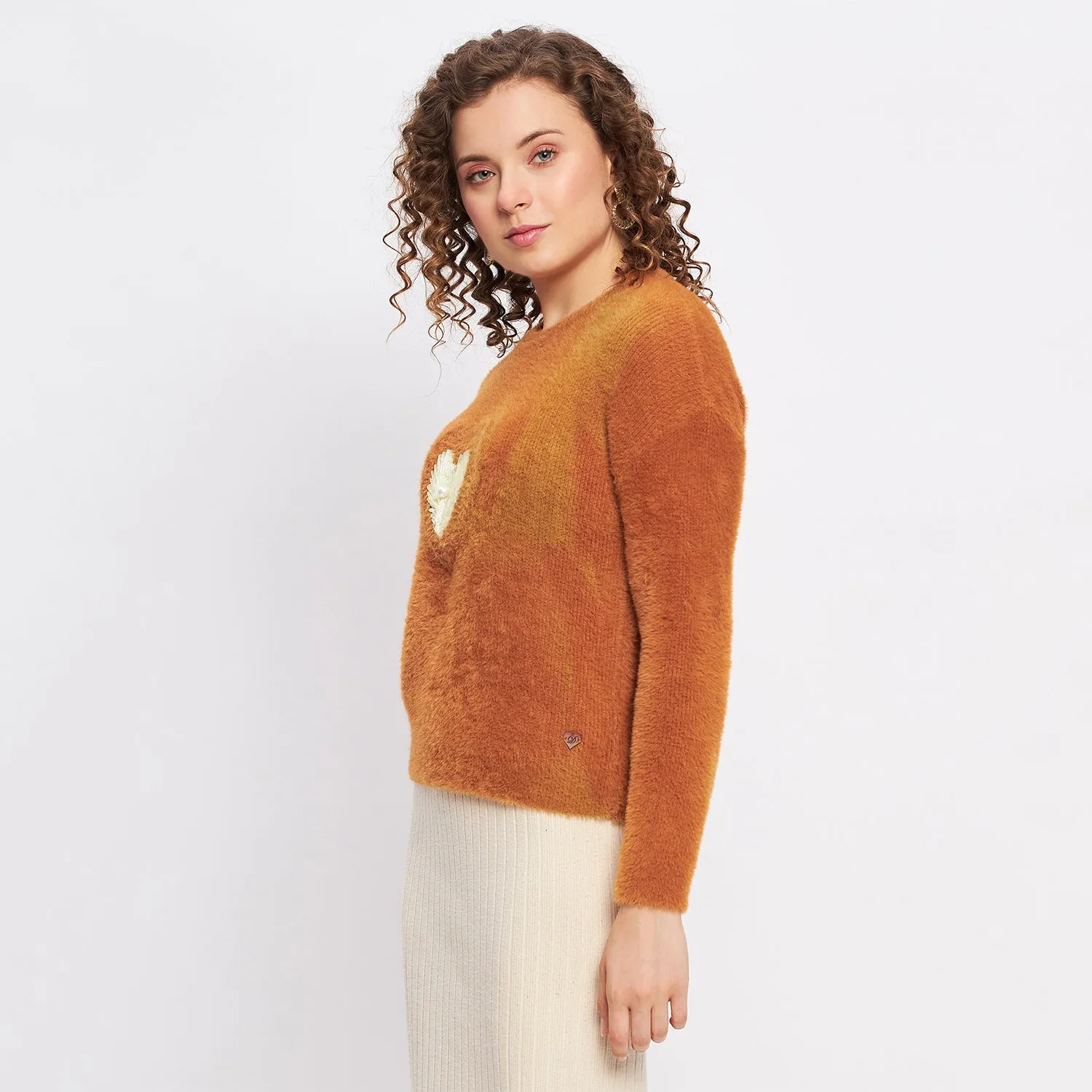 Duke Stardust Women Full Sleeve Sweater (SDS935)