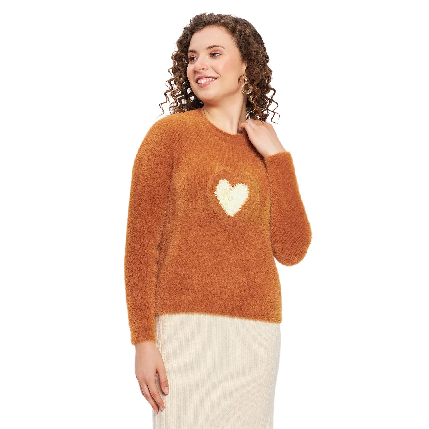 Duke Stardust Women Full Sleeve Sweater (SDS935)