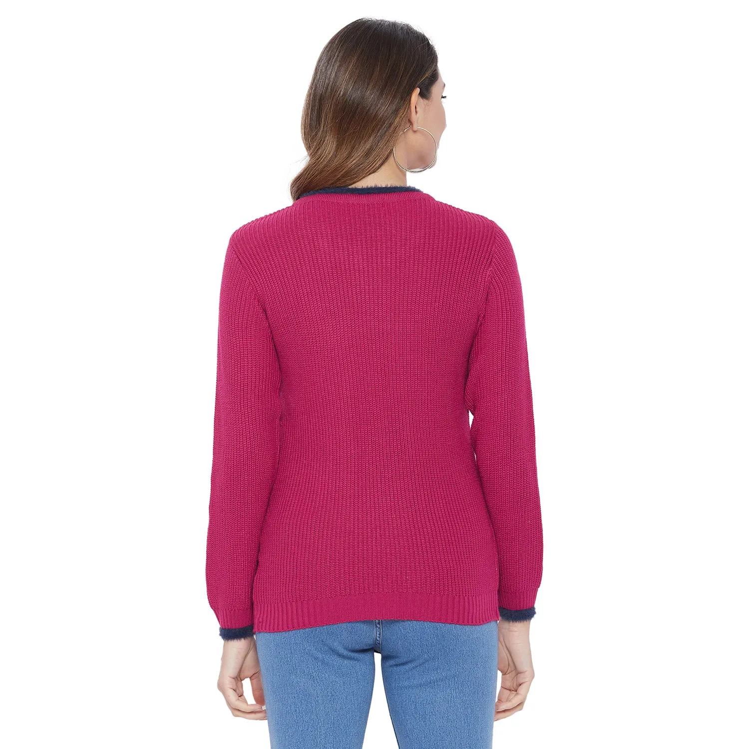 Duke Stardust Women Full Sleeve Sweater (SDS937)