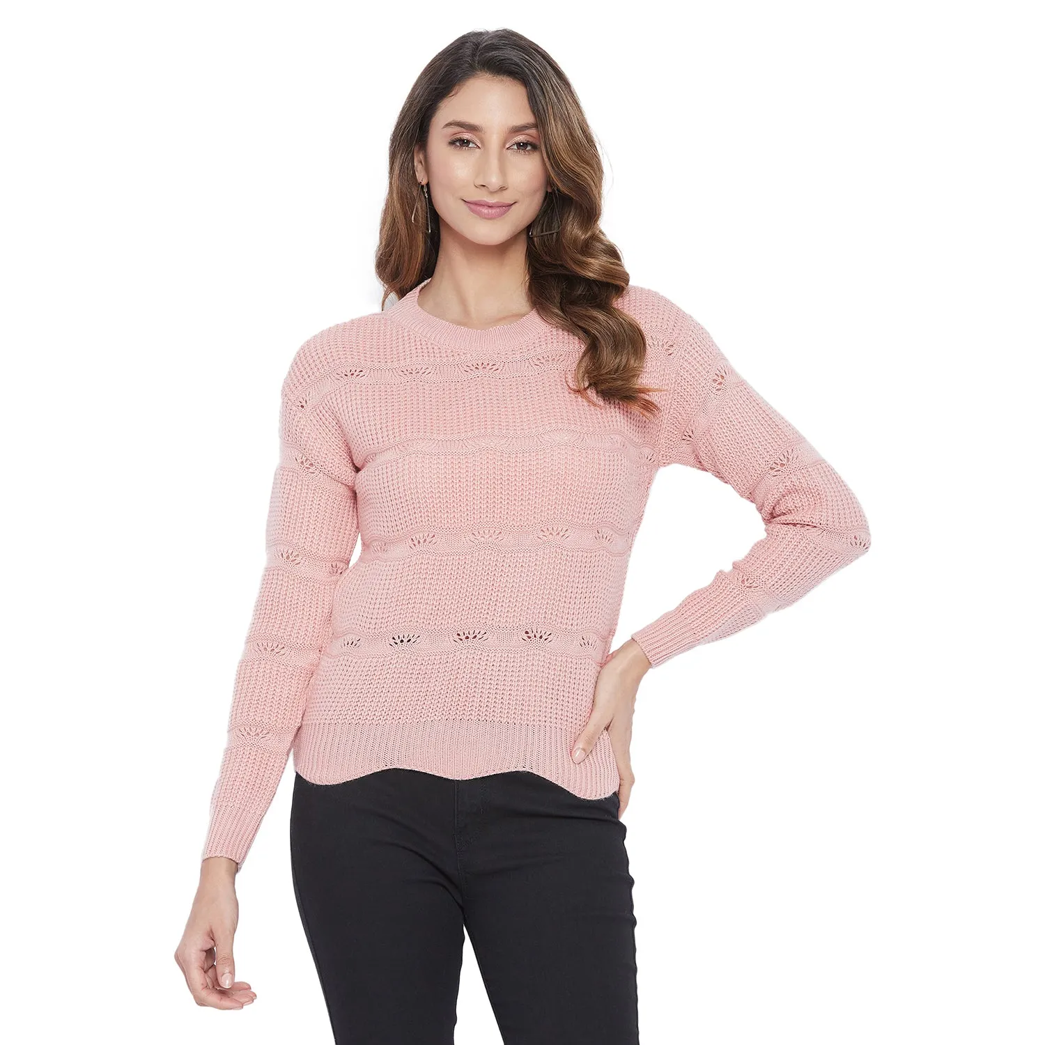 Duke Stardust Women Full Sleeve Sweater (SDS938)