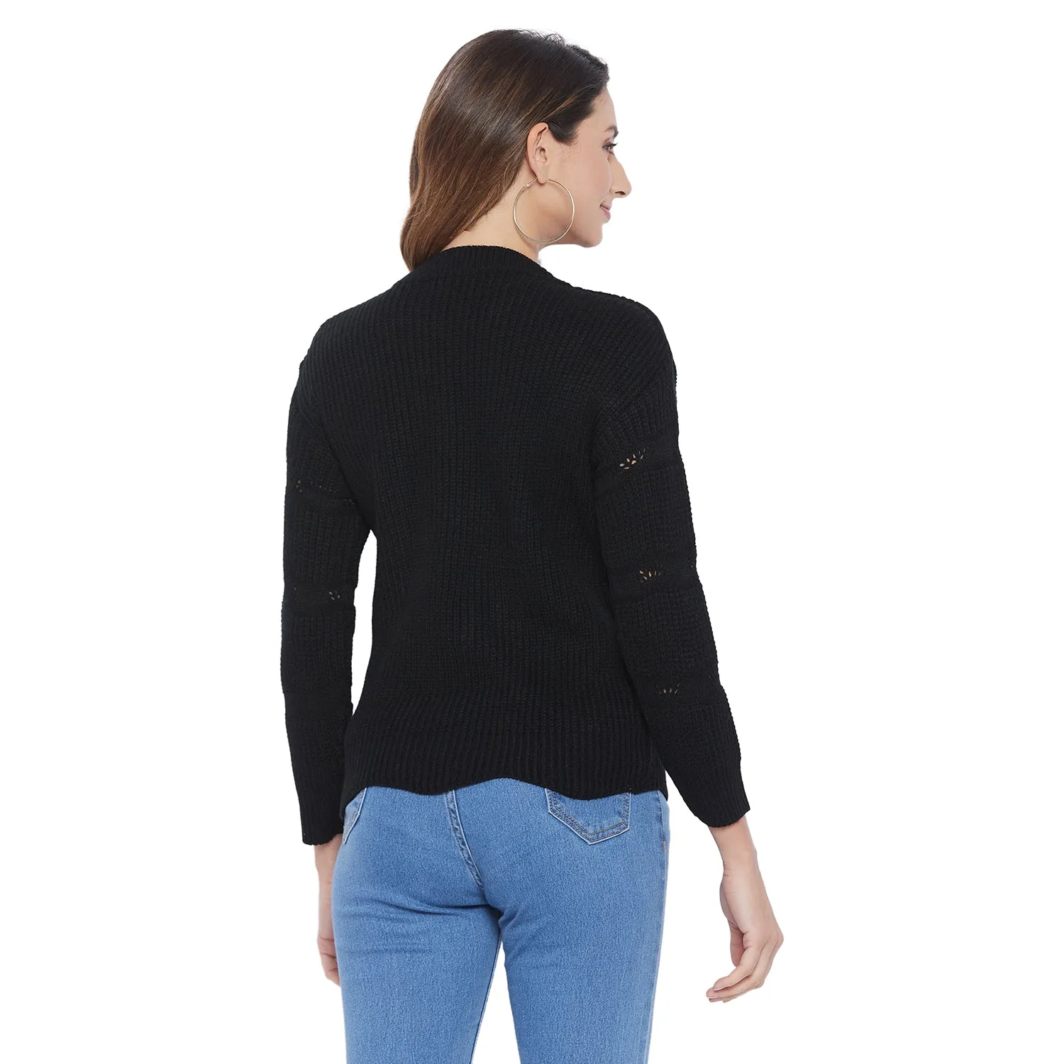 Duke Stardust Women Full Sleeve Sweater (SDS938)