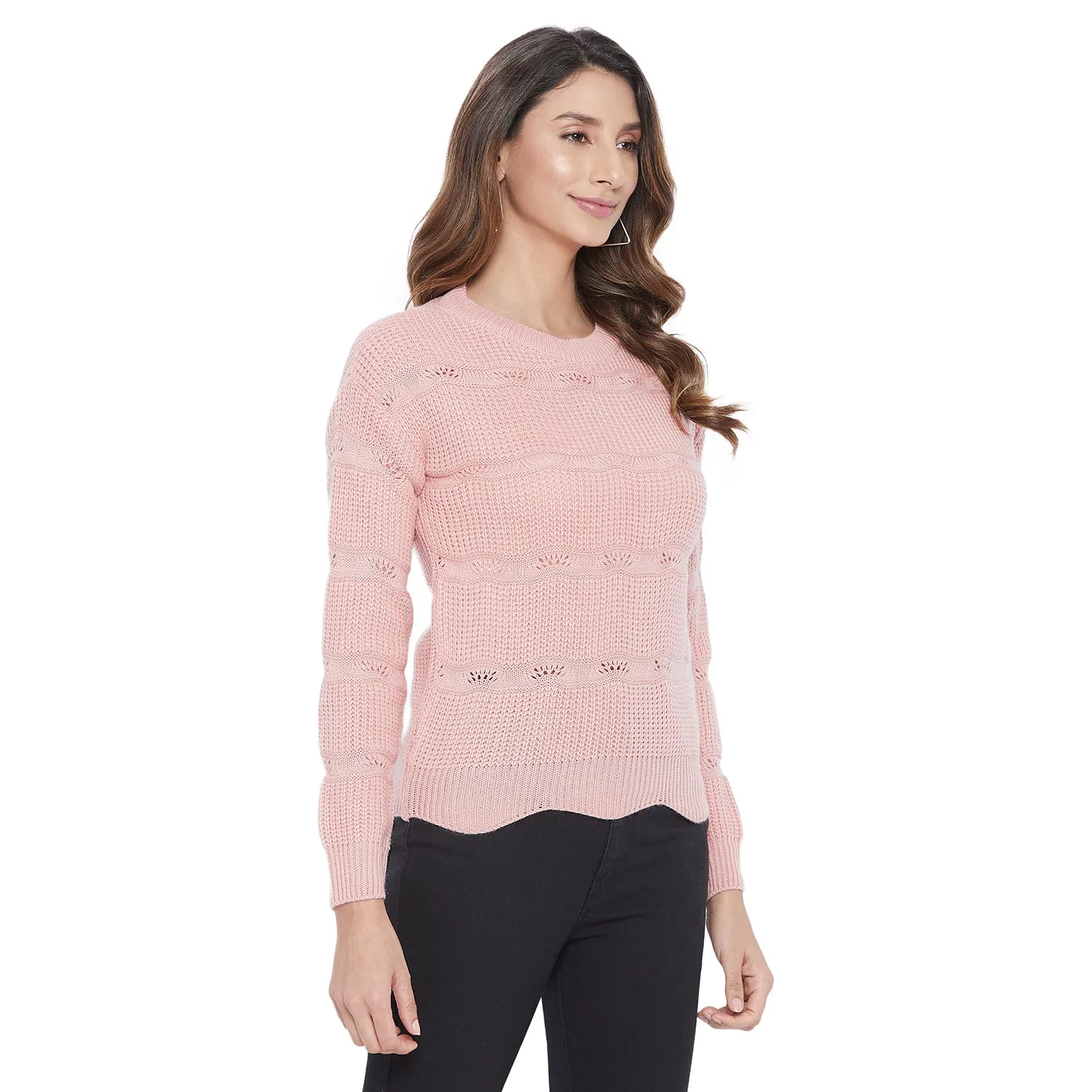 Duke Stardust Women Full Sleeve Sweater (SDS938)