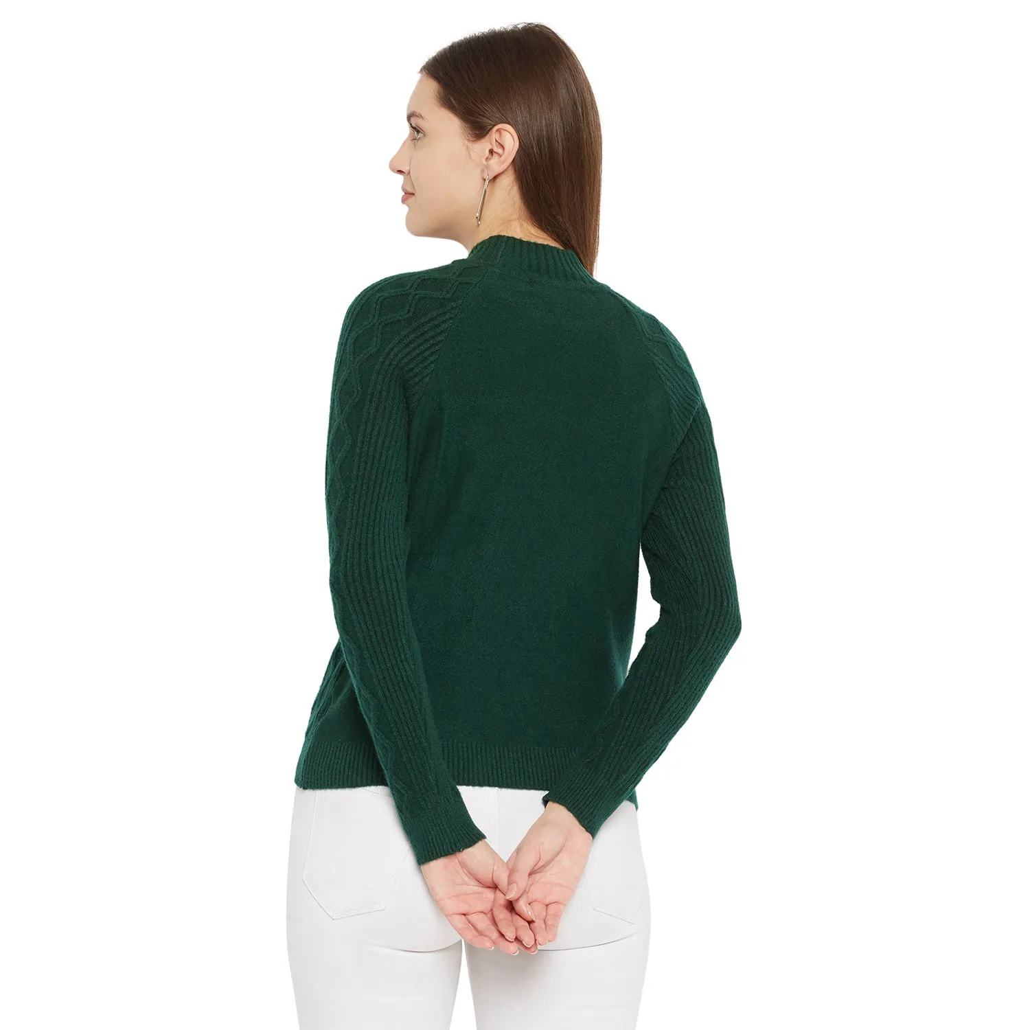 Duke Stardust Women Full Sleeve Sweater (SDS942)