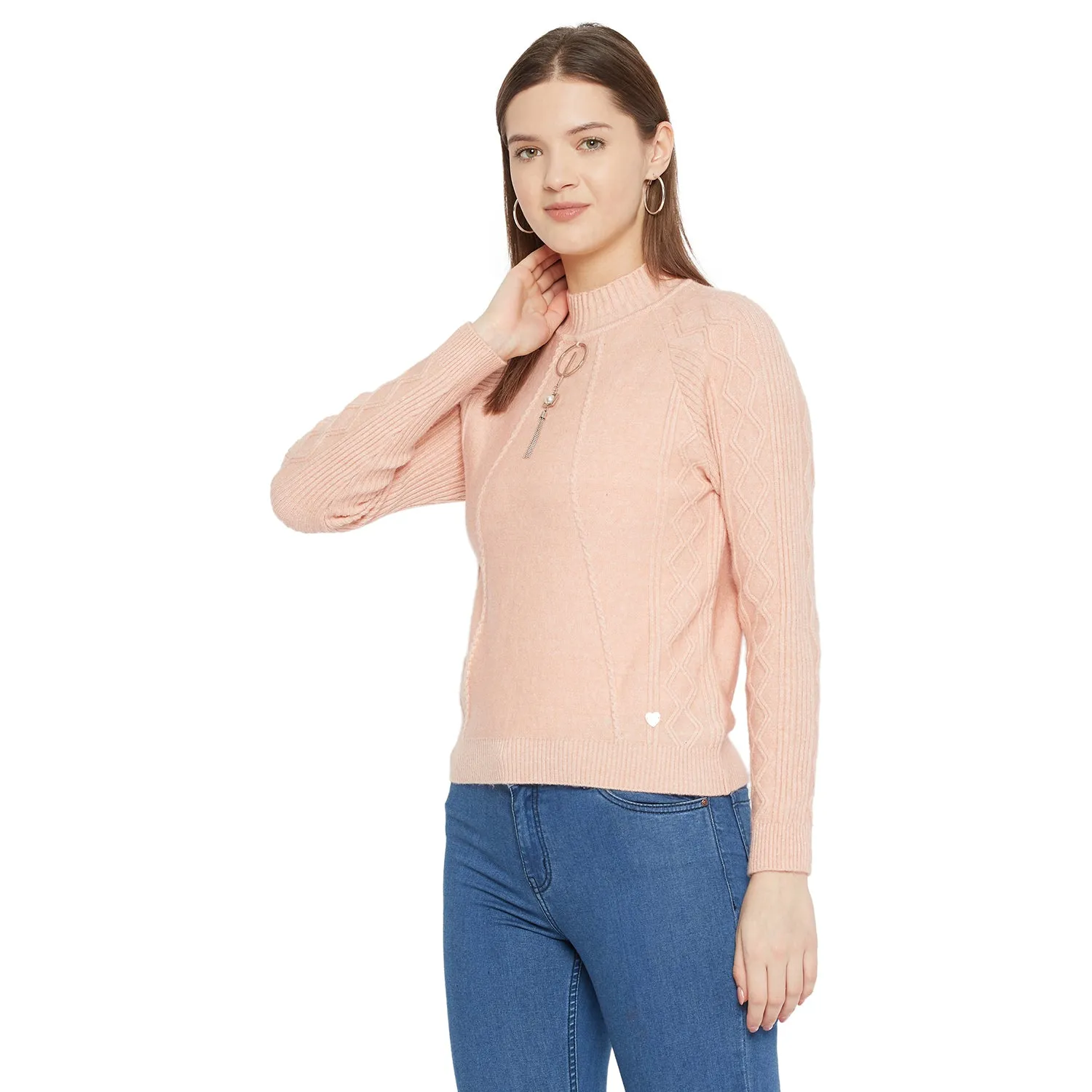 Duke Stardust Women Full Sleeve Sweater (SDS942)