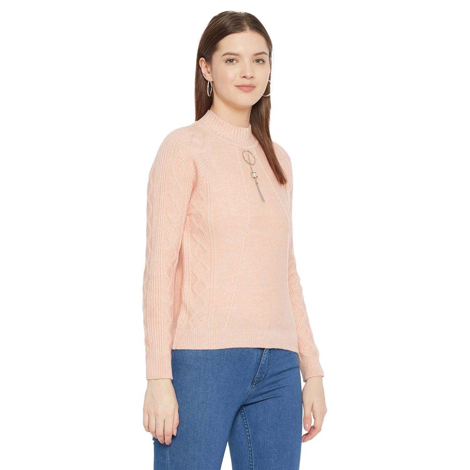 Duke Stardust Women Full Sleeve Sweater (SDS942)