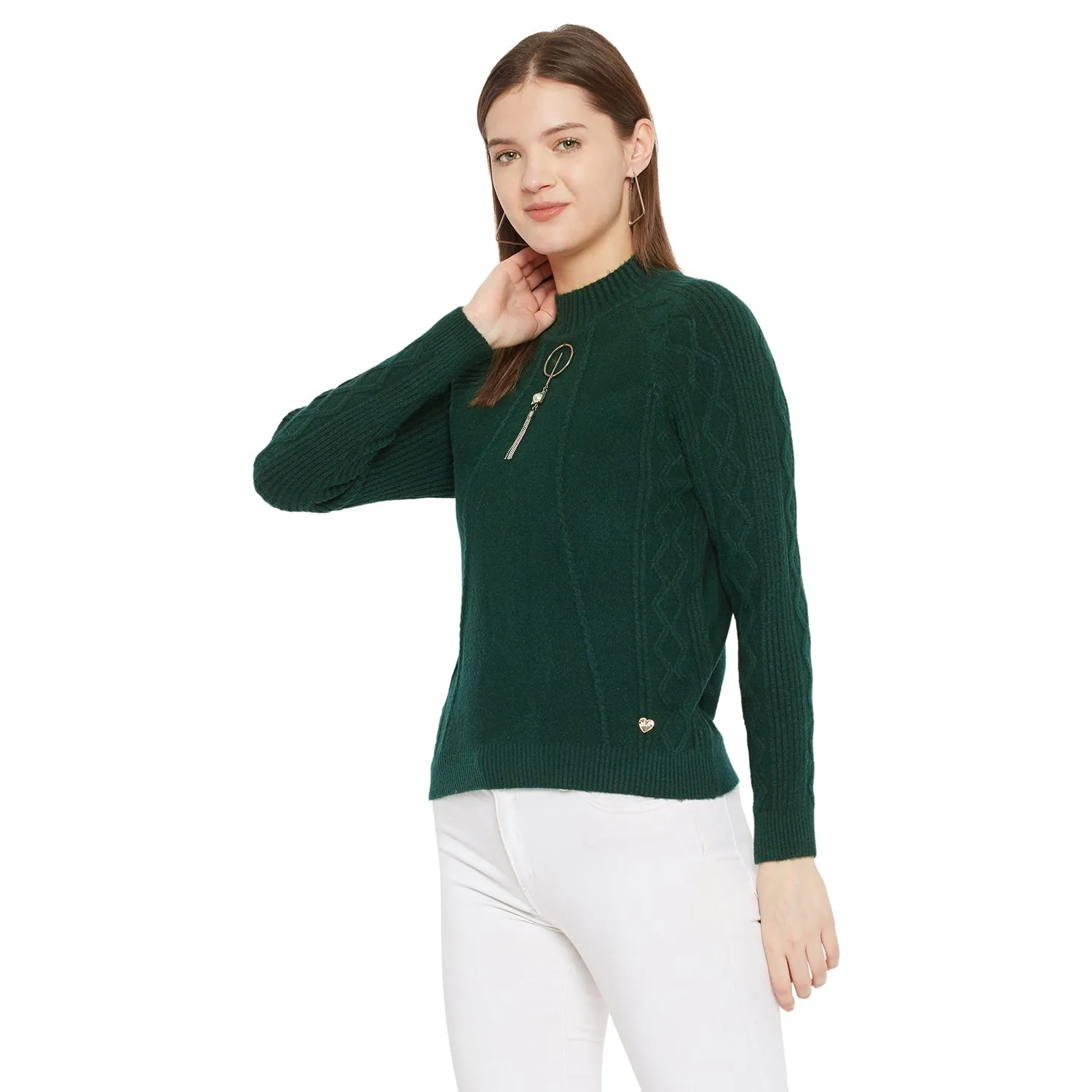 Duke Stardust Women Full Sleeve Sweater (SDS942)