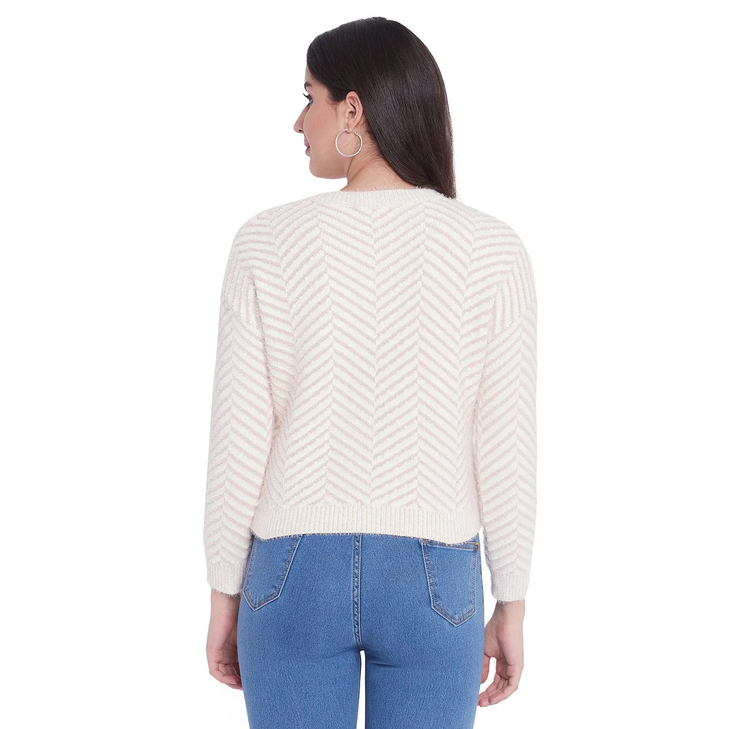 Duke Stardust Women Full Sleeve Sweater (SDS963)