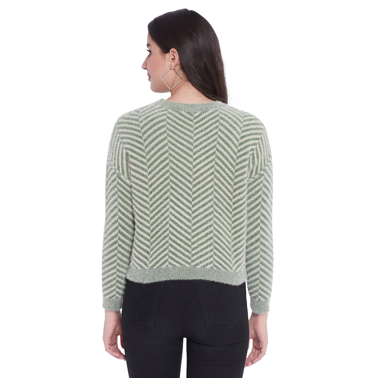 Duke Stardust Women Full Sleeve Sweater (SDS963)