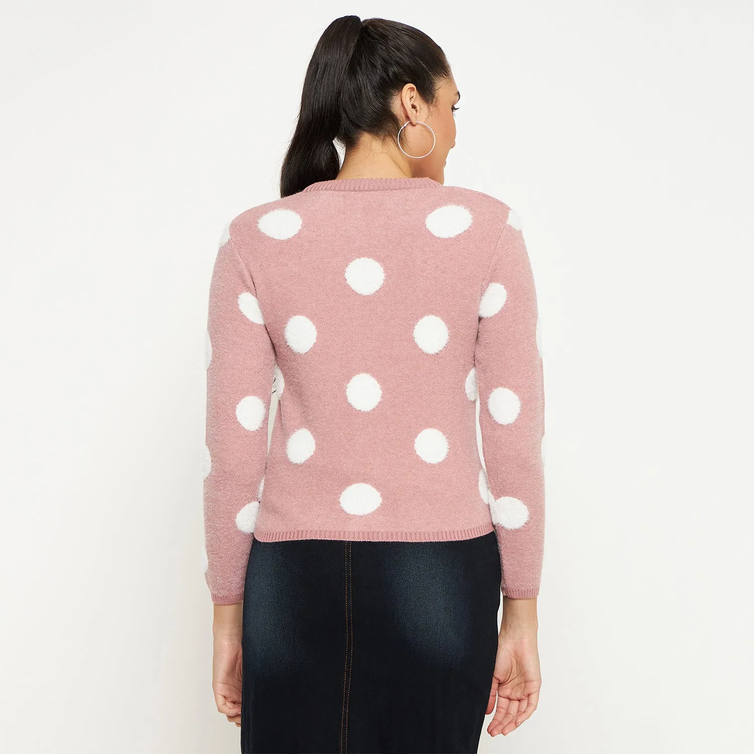 Duke Stardust Women Full Sleeve Zipper Cardigan (SDS1005R)