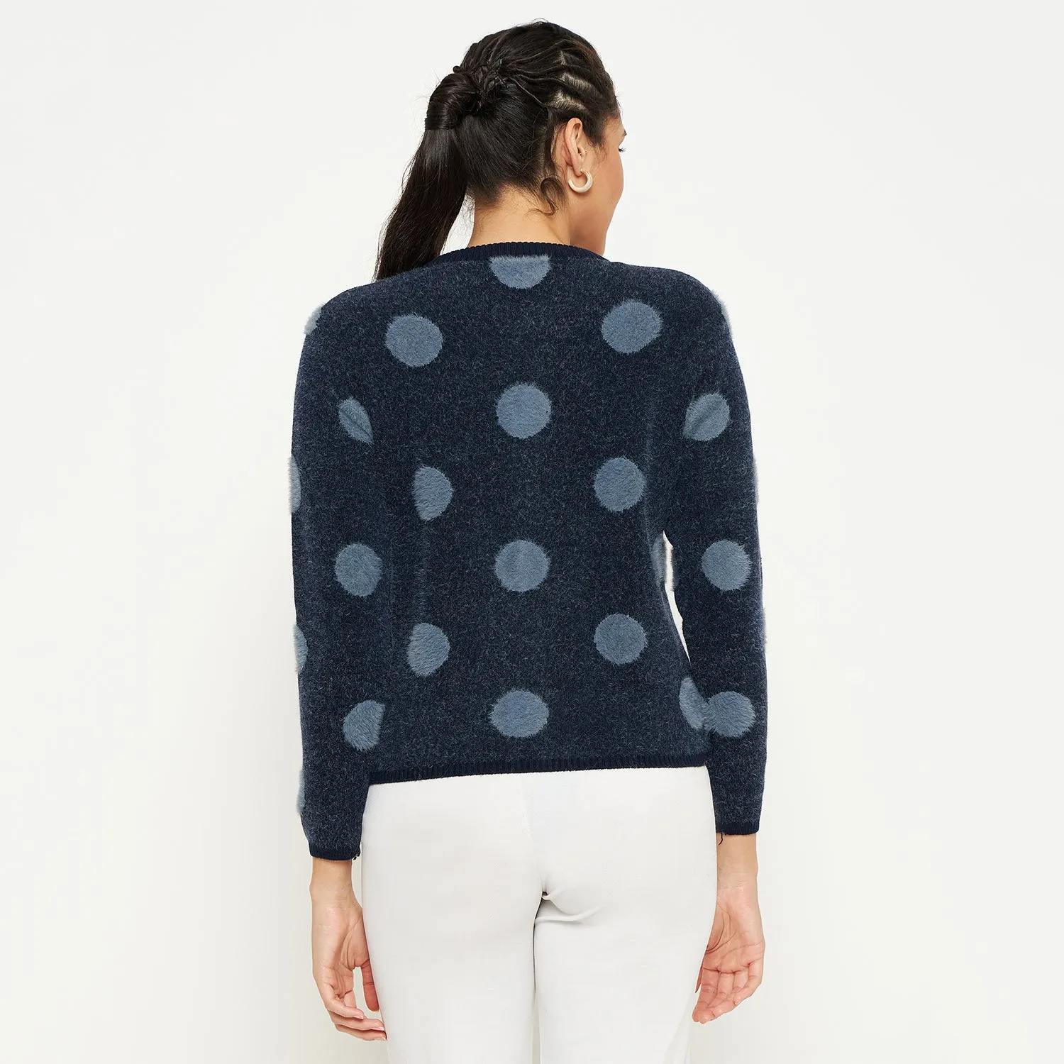 Duke Stardust Women Full Sleeve Zipper Cardigan (SDS1005R)