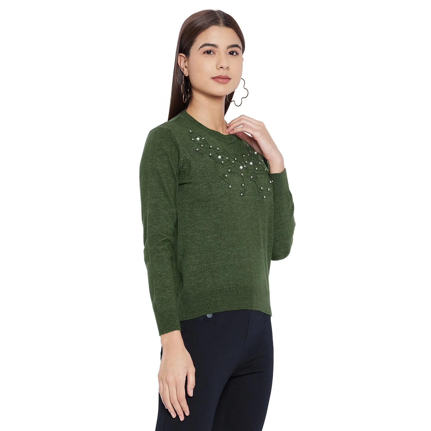 Duke Stardust Women Round Neck Pullover (SDS919)
