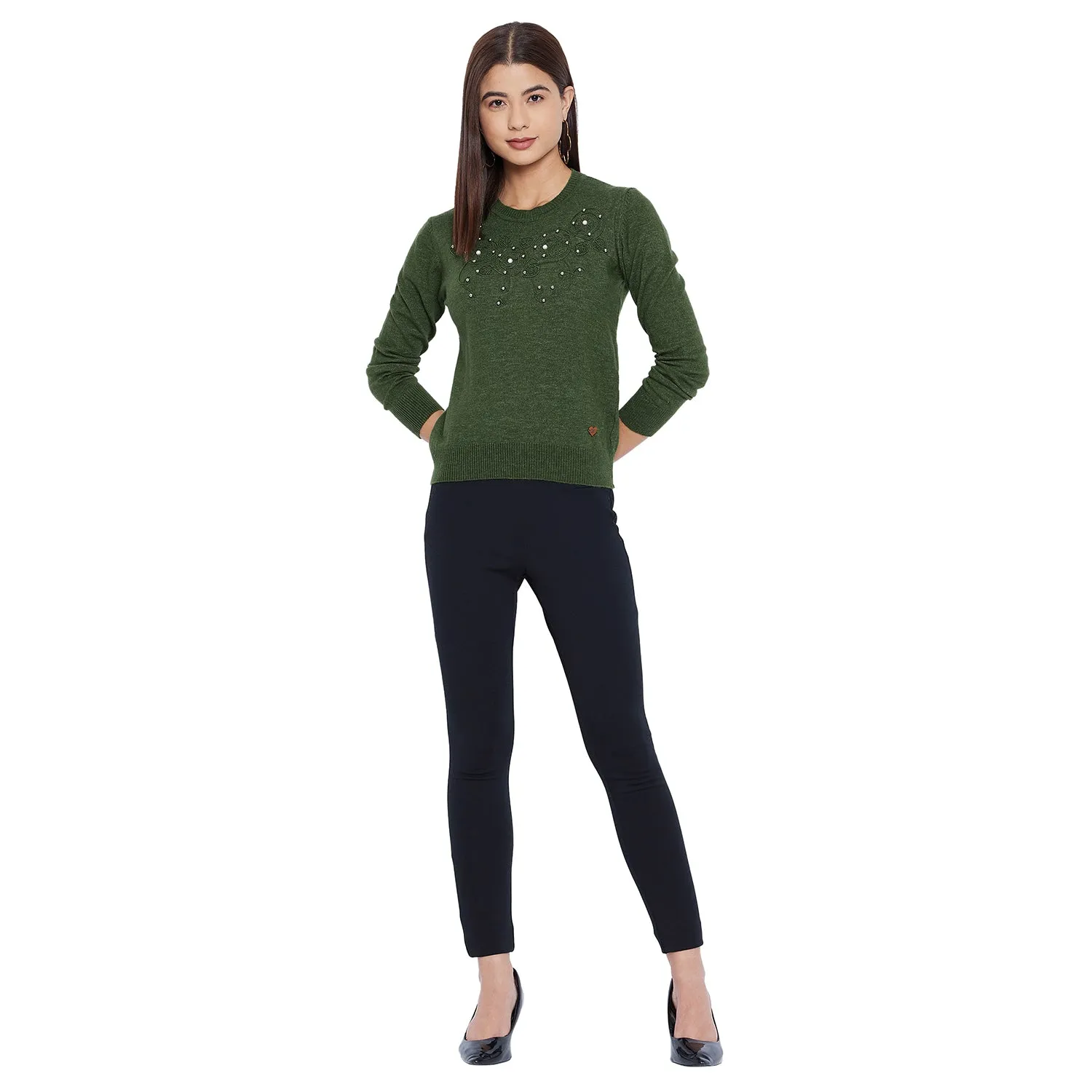 Duke Stardust Women Round Neck Pullover (SDS919)